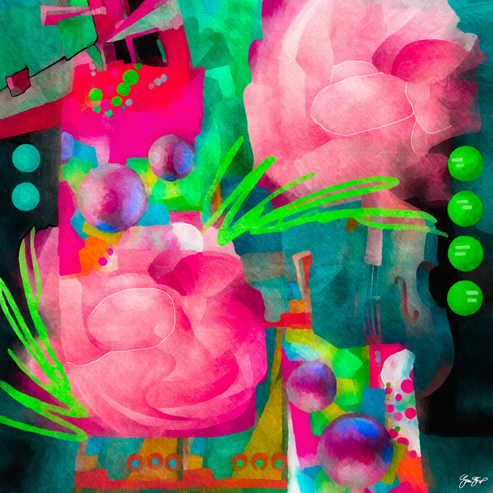 Abstract art by Gina Startup