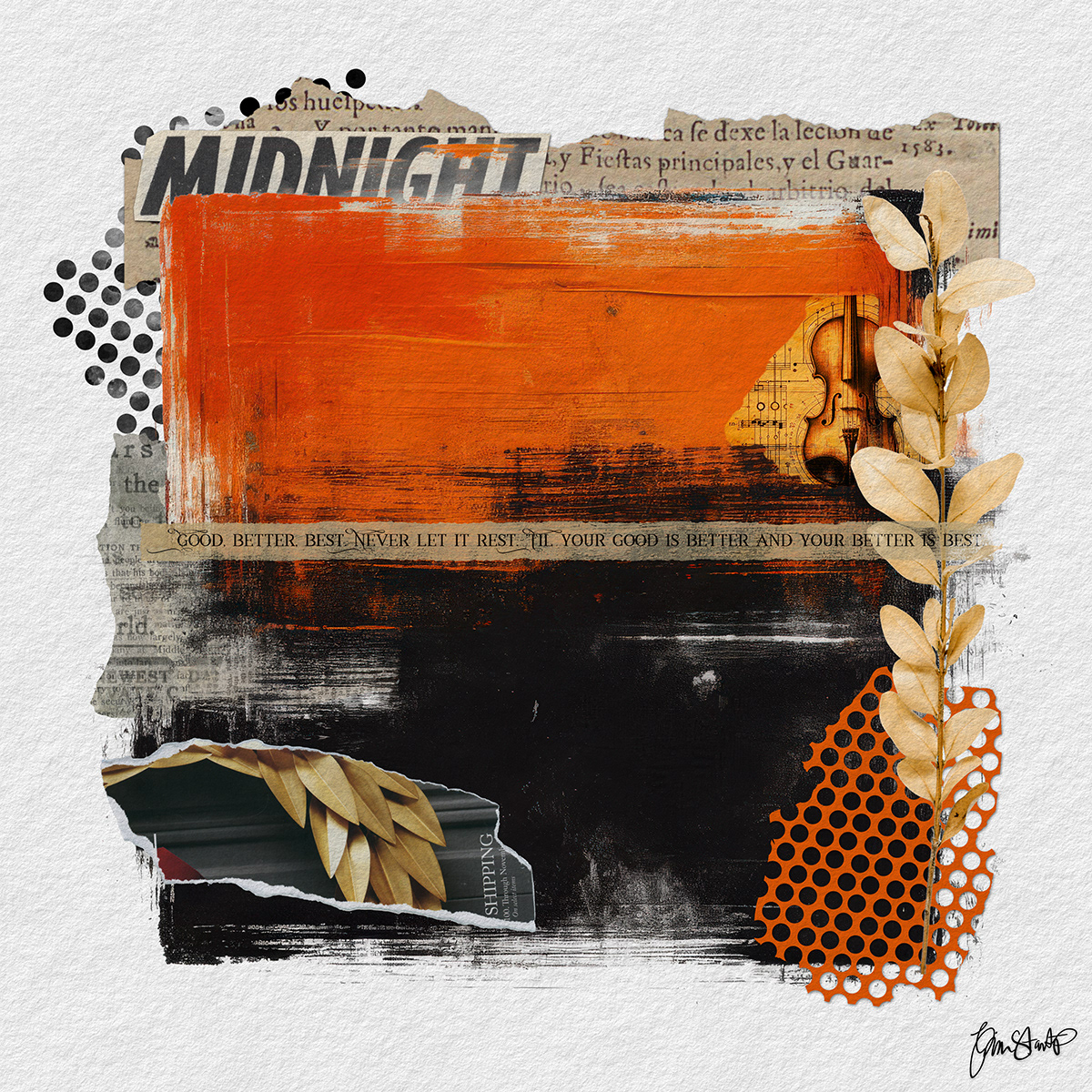Midnight Orange by Gina Startup