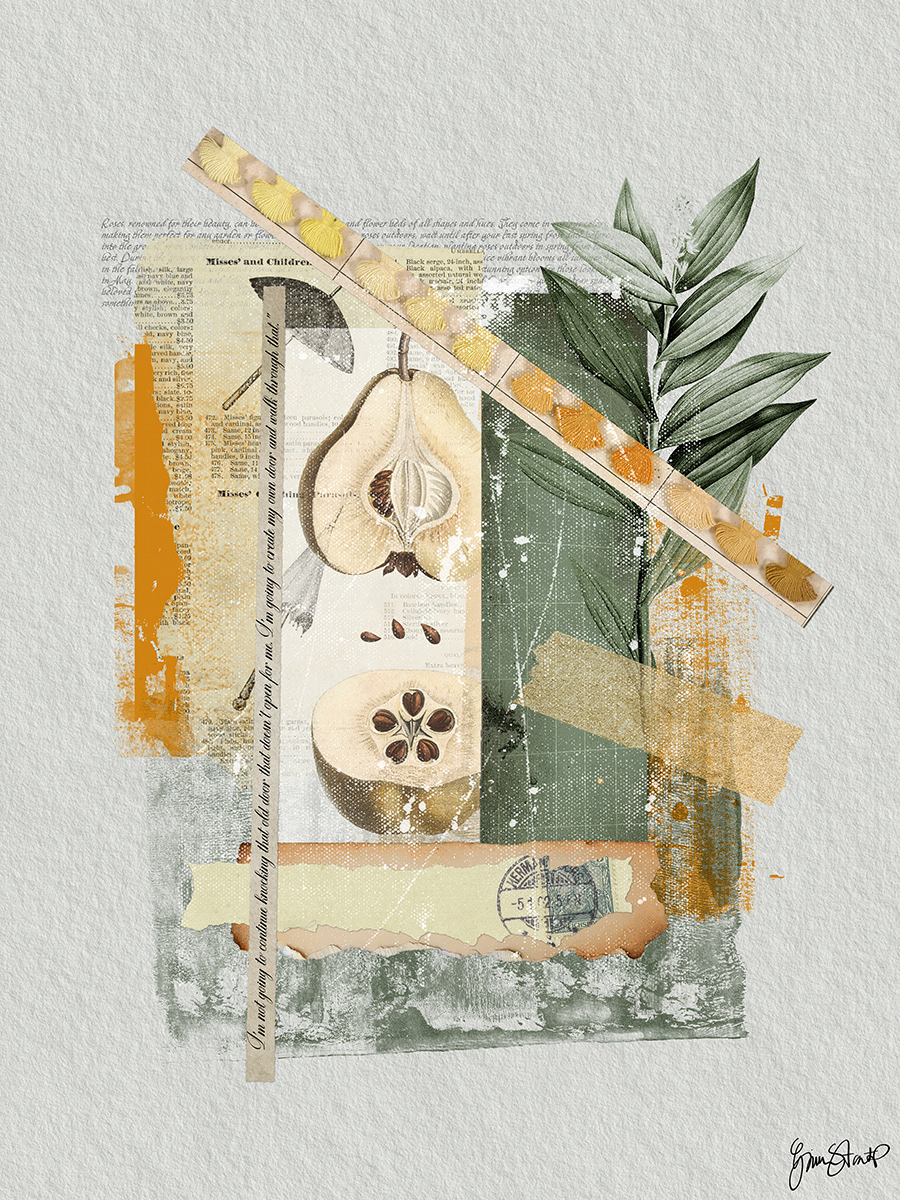 Study of a Pear by Gina Startup