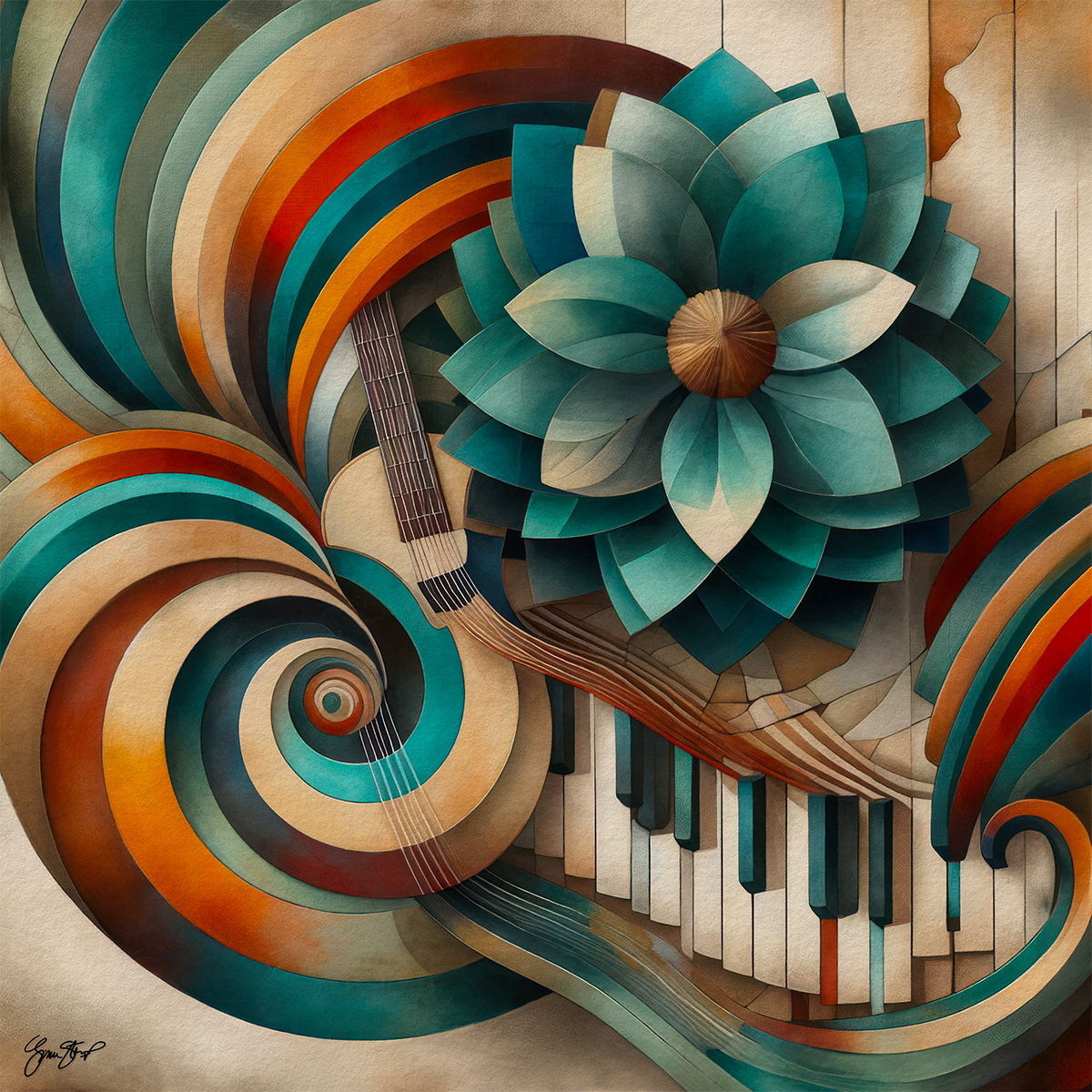 Rhythms of Color by Gina Startup 