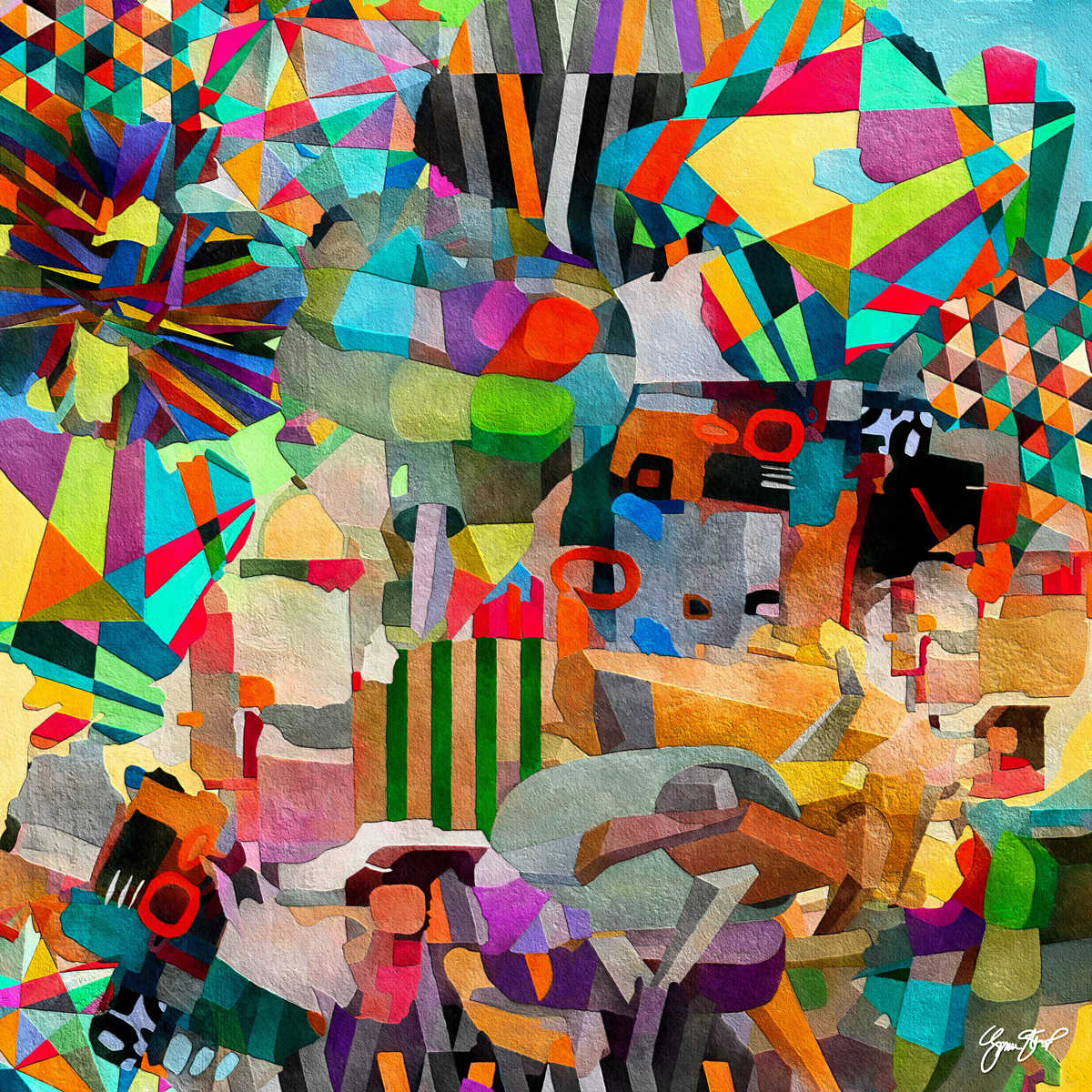 Color Bingo by Gina Startup