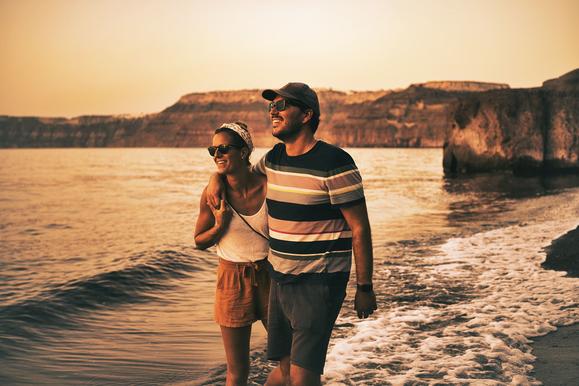 Martine & Sebastian – OWNER OF VIMA SANTORINI