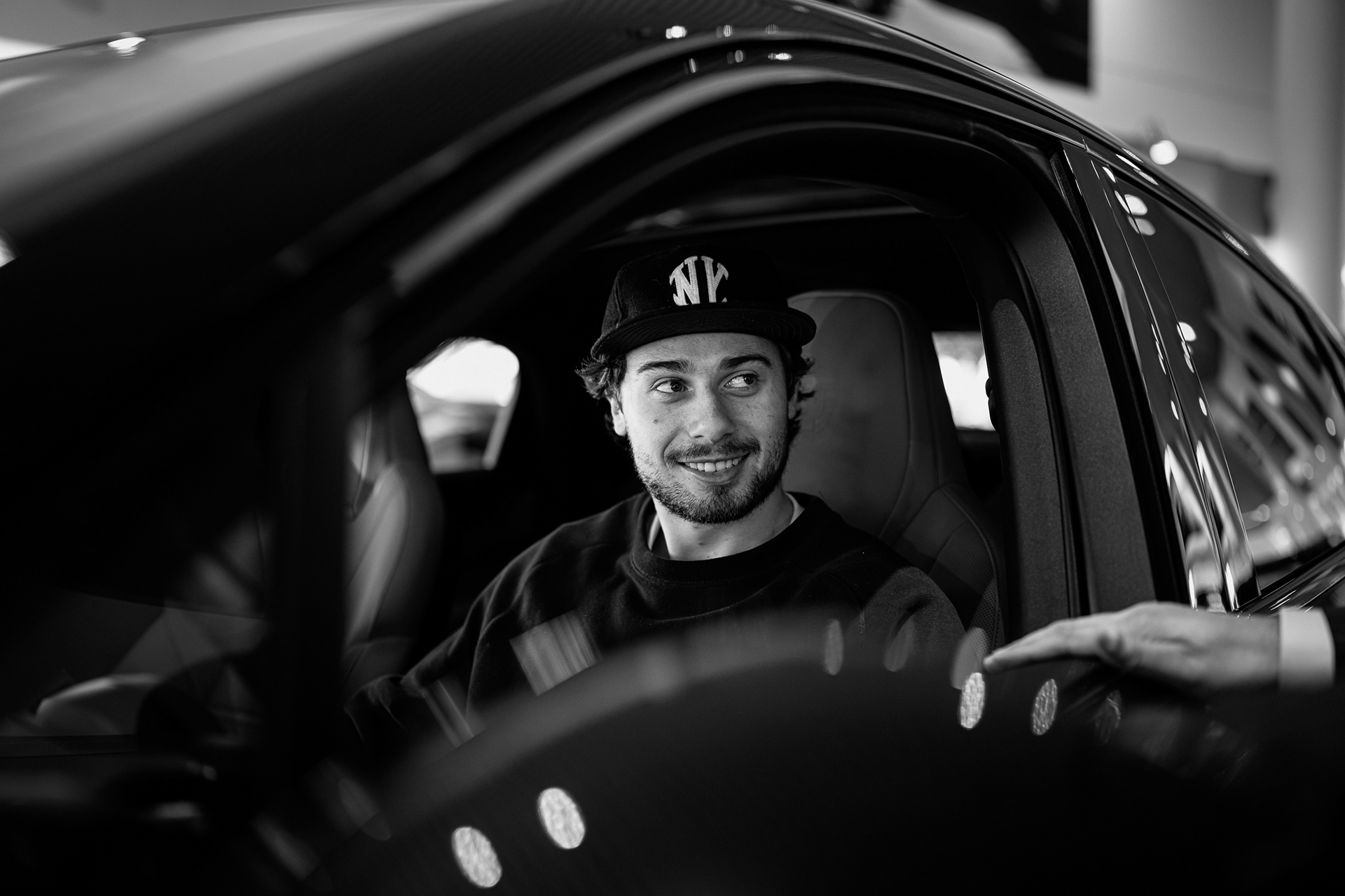 Quinn Hughes for Porsche Vancouver