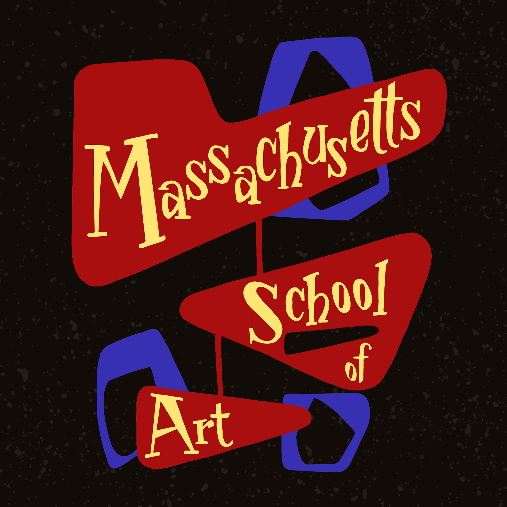 touch-up of MassArt's logo from the 1960's