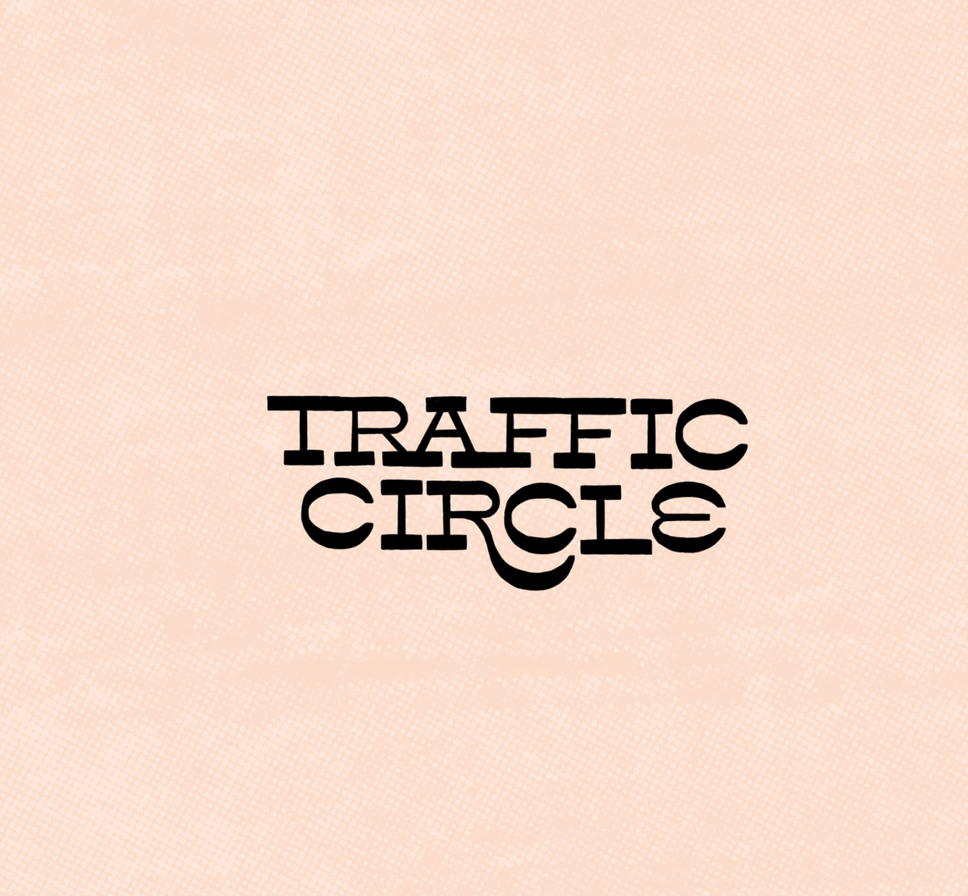 logo iterations for boston local band, Traffic Circle