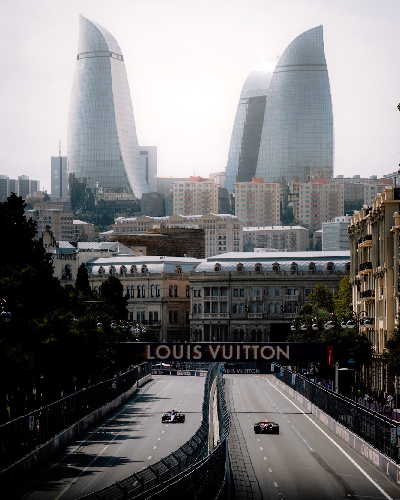 during the 2025 Formula 1 Qatar Airways Azerbaijan Grand Prix, 17th round of the 2025 FIA Formula One World Championship from September 19 to 21, 2025 on the Baku City Circuit, in Baku, Azerbaijan - Photo Alberto Vimercati / DPPI