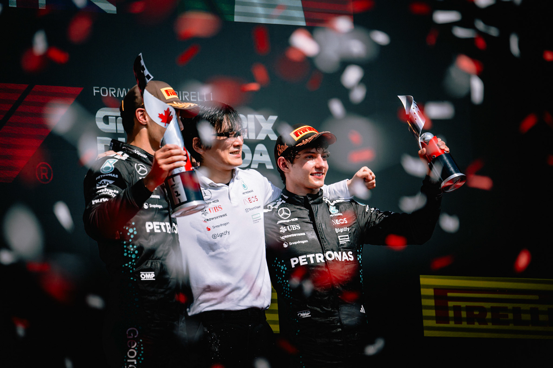 during the Formula 1 Pirelli Grand Prix du Canada 2025, 10th round of the 2025 FIA Formula One World Championship from June 14 to 16, 2025 on the Circuit Gilles Villeneuve, in Montréal, Canada - Photo Alberto Vimercati DPPI