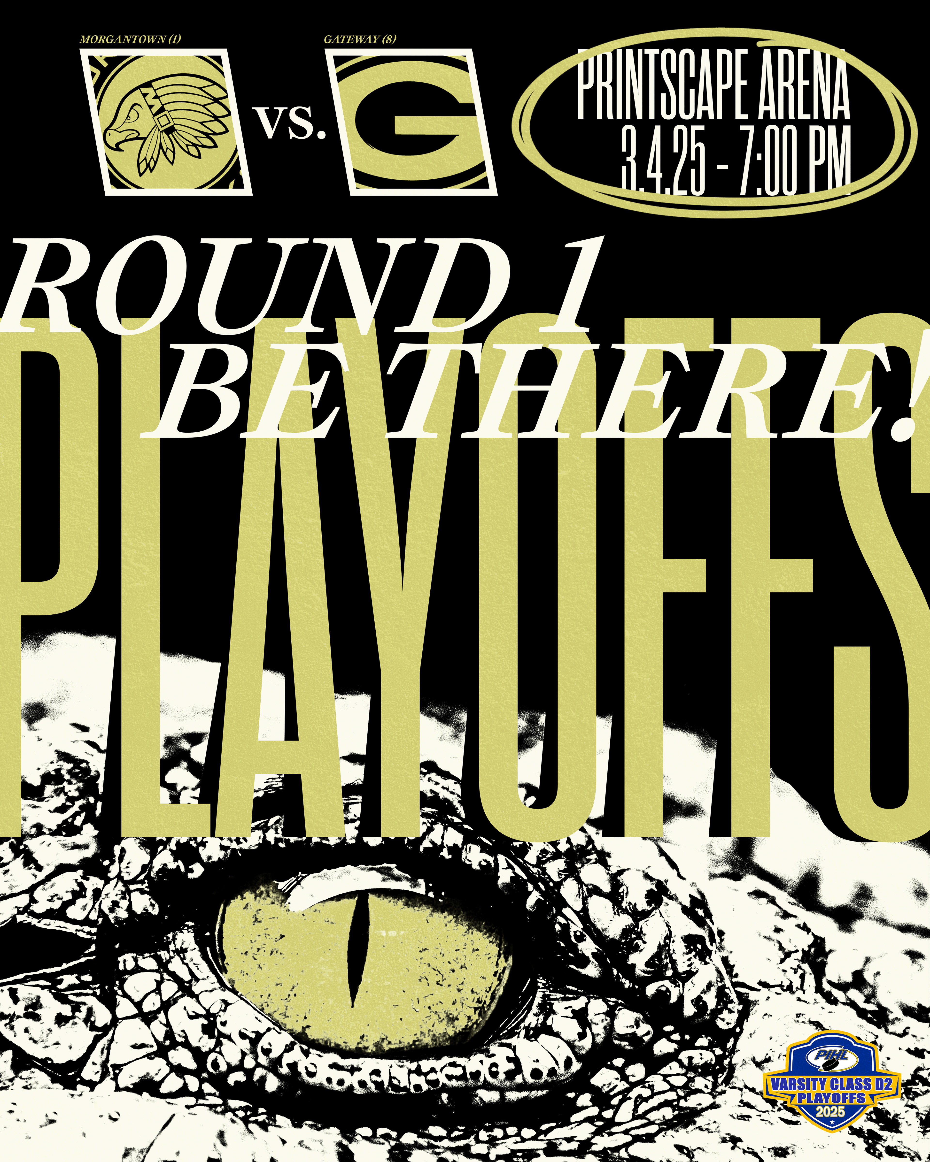 Playoffs Gameday Graphic 3/4