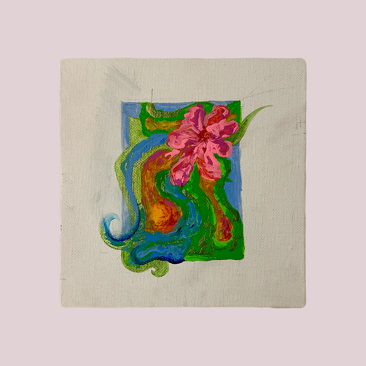 a flower's river dance