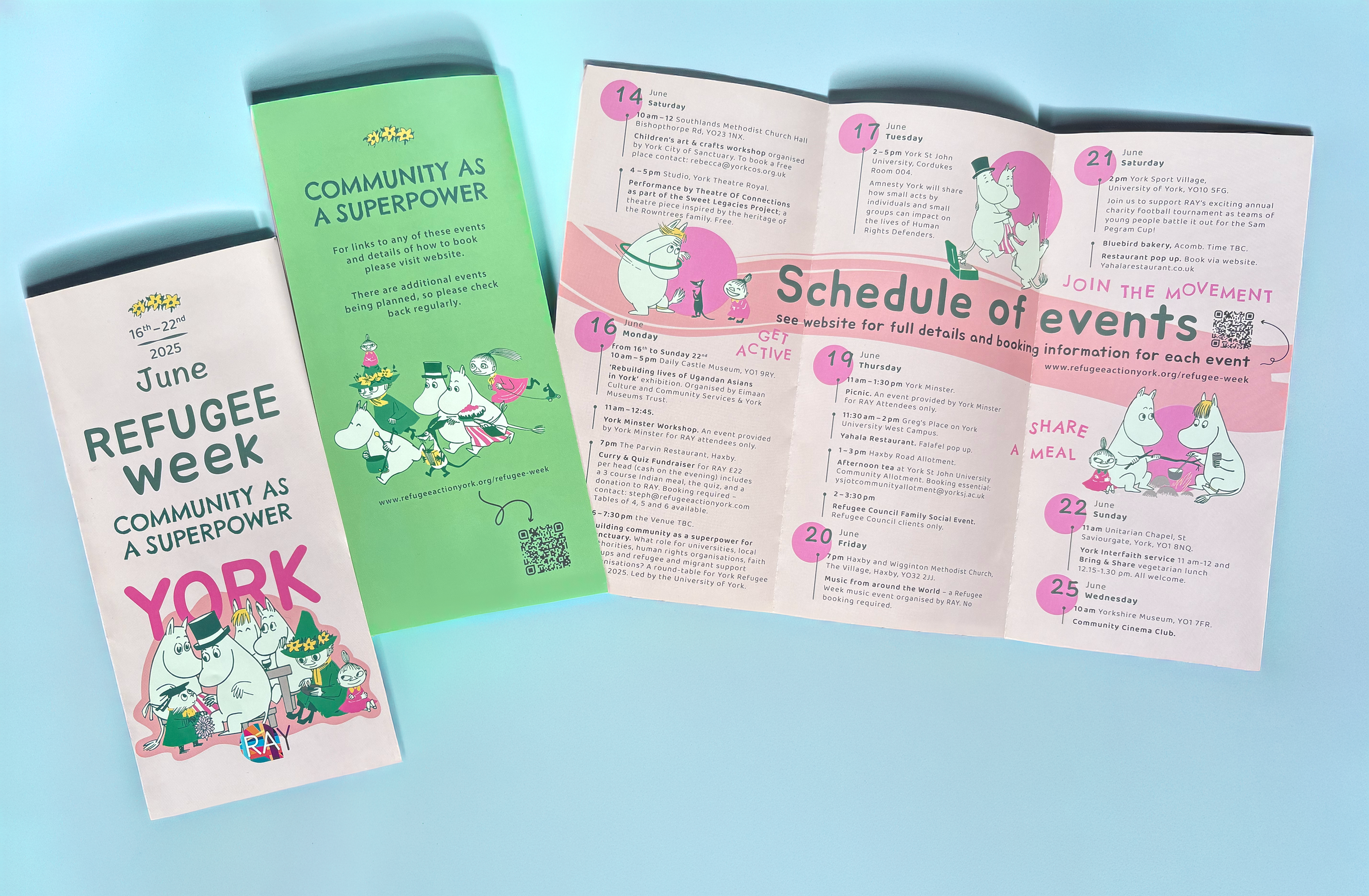 Refugee Week Leaflet York 2025