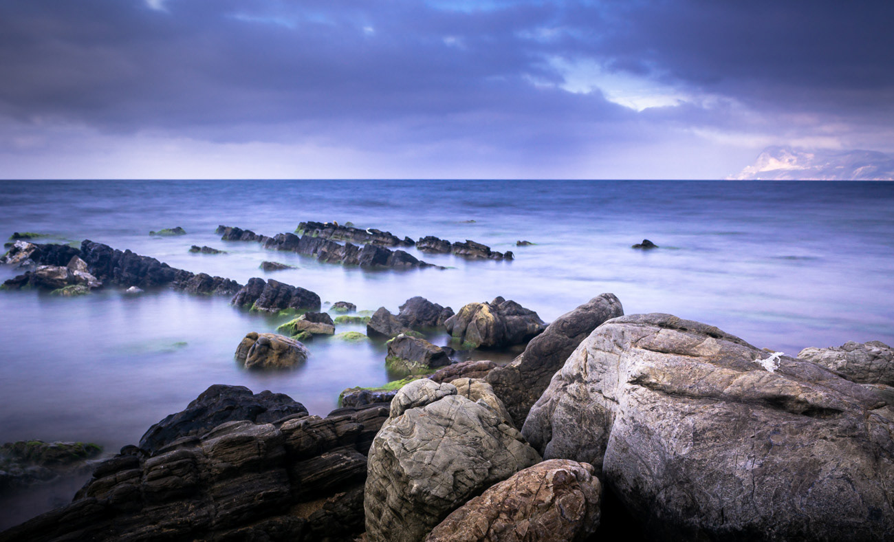 TENES LONG EXPOSURE DURING SUNSET