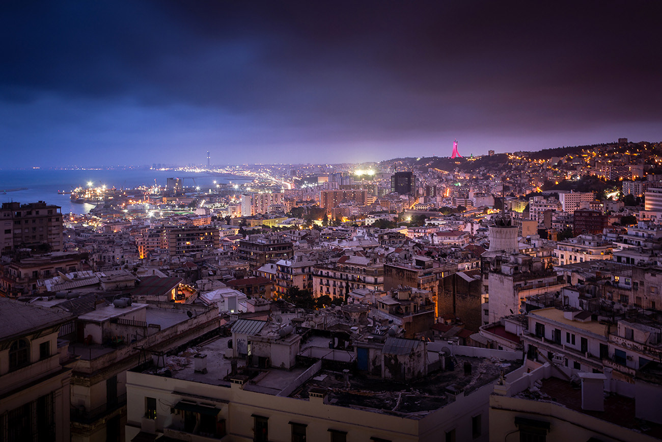 PANORAMA FROM AEOROHABITAT, ALGIERS