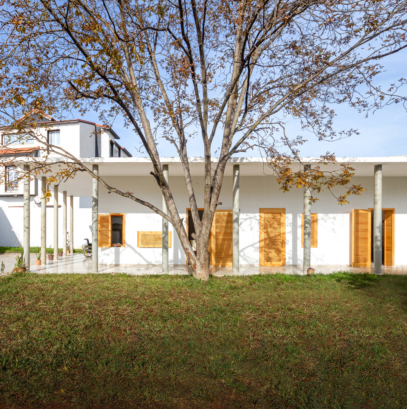 THE COLONNADE HOUSE SOUTH FACADE