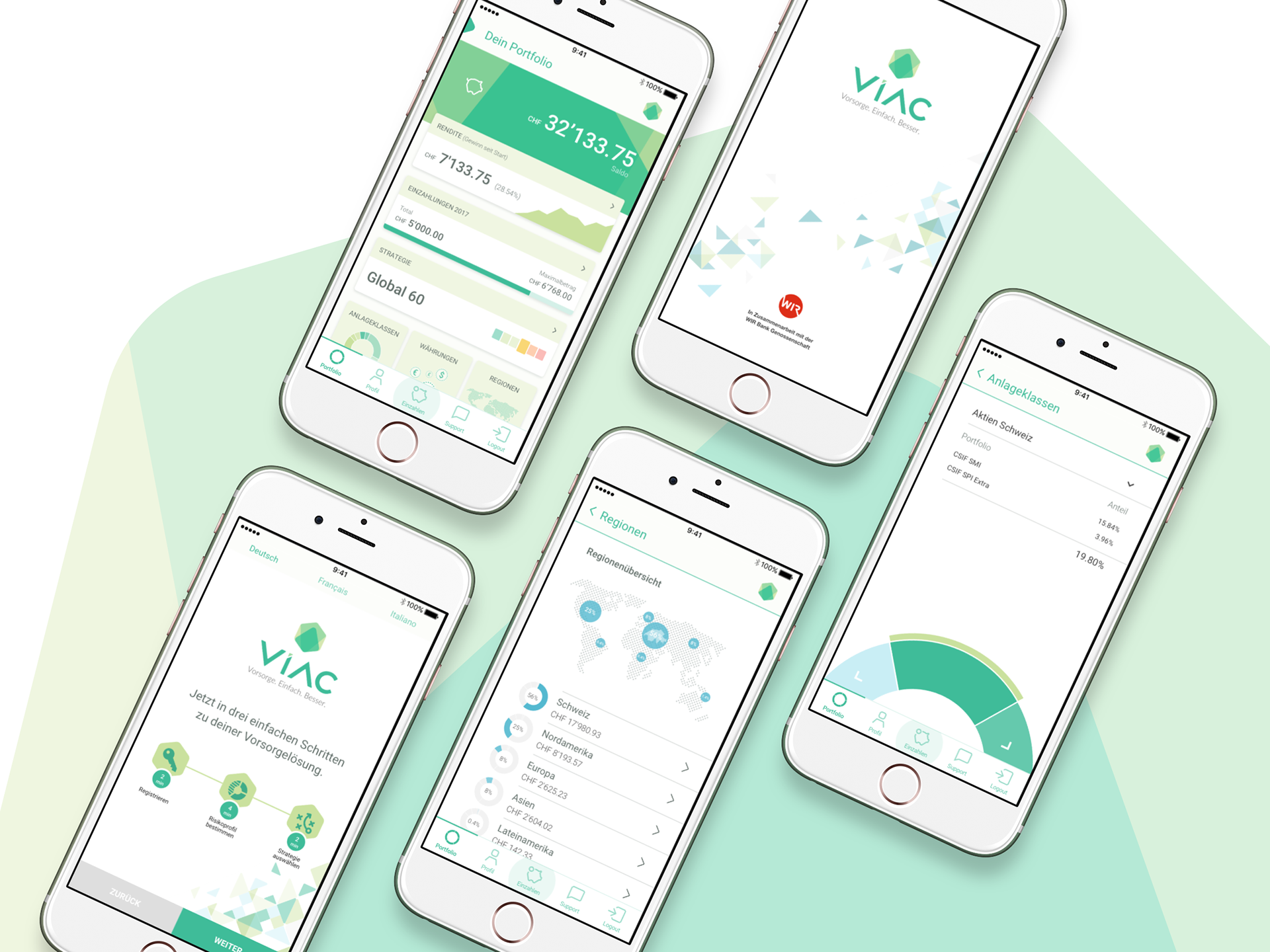 App Screens in a composition