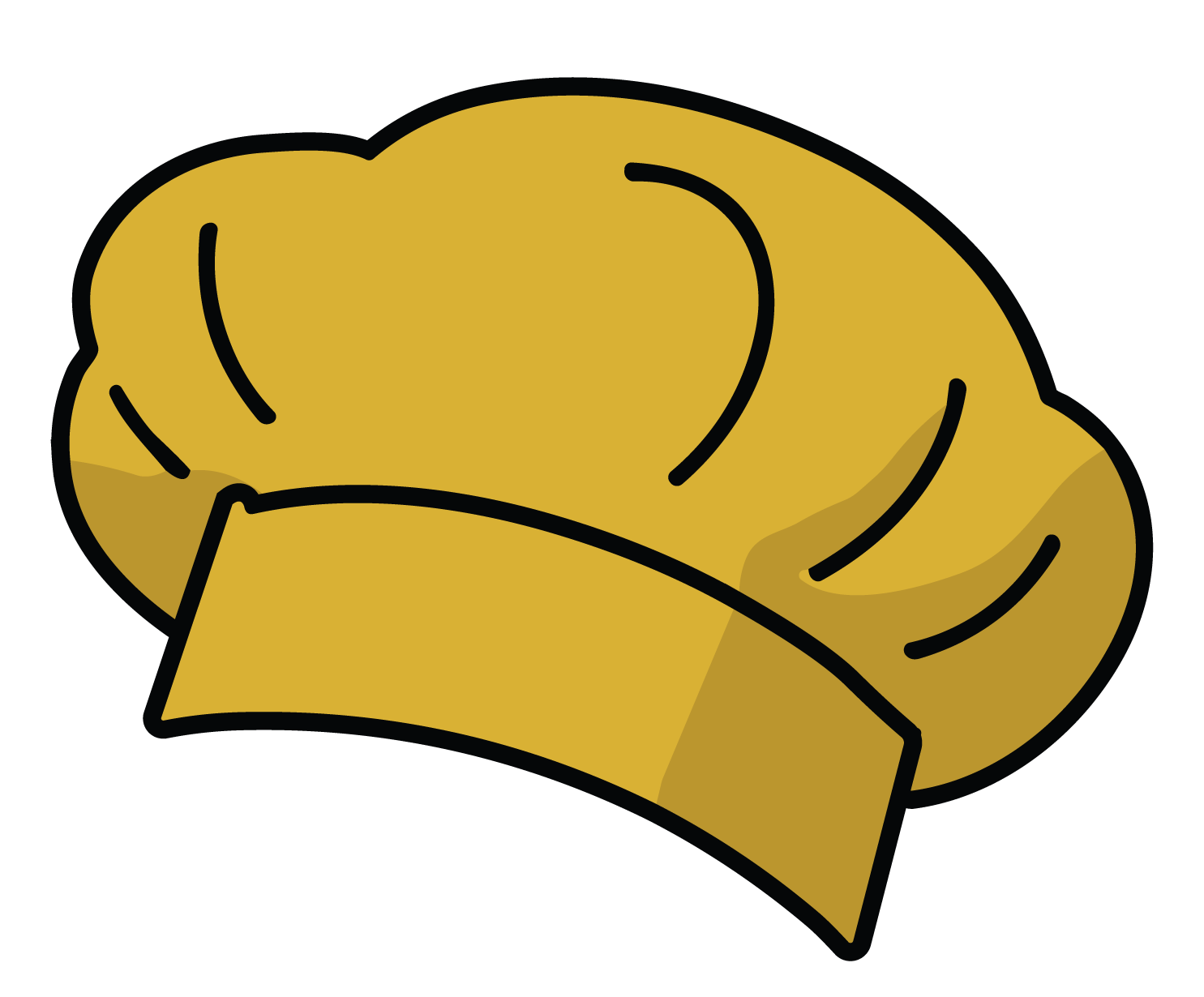 Golden Chef Hat