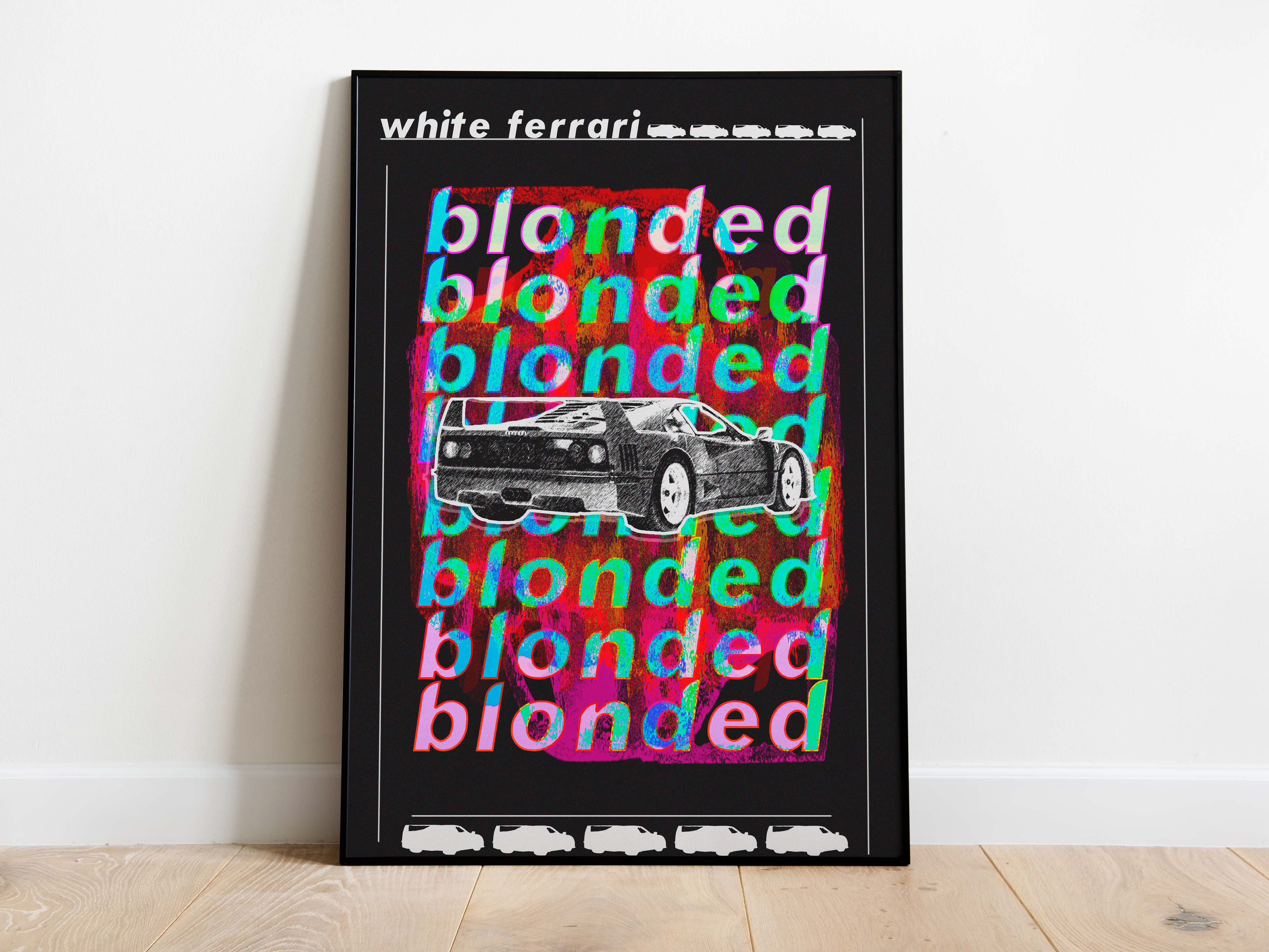 Frank Ocean 'White Ferrari' Poster – Posters Plug