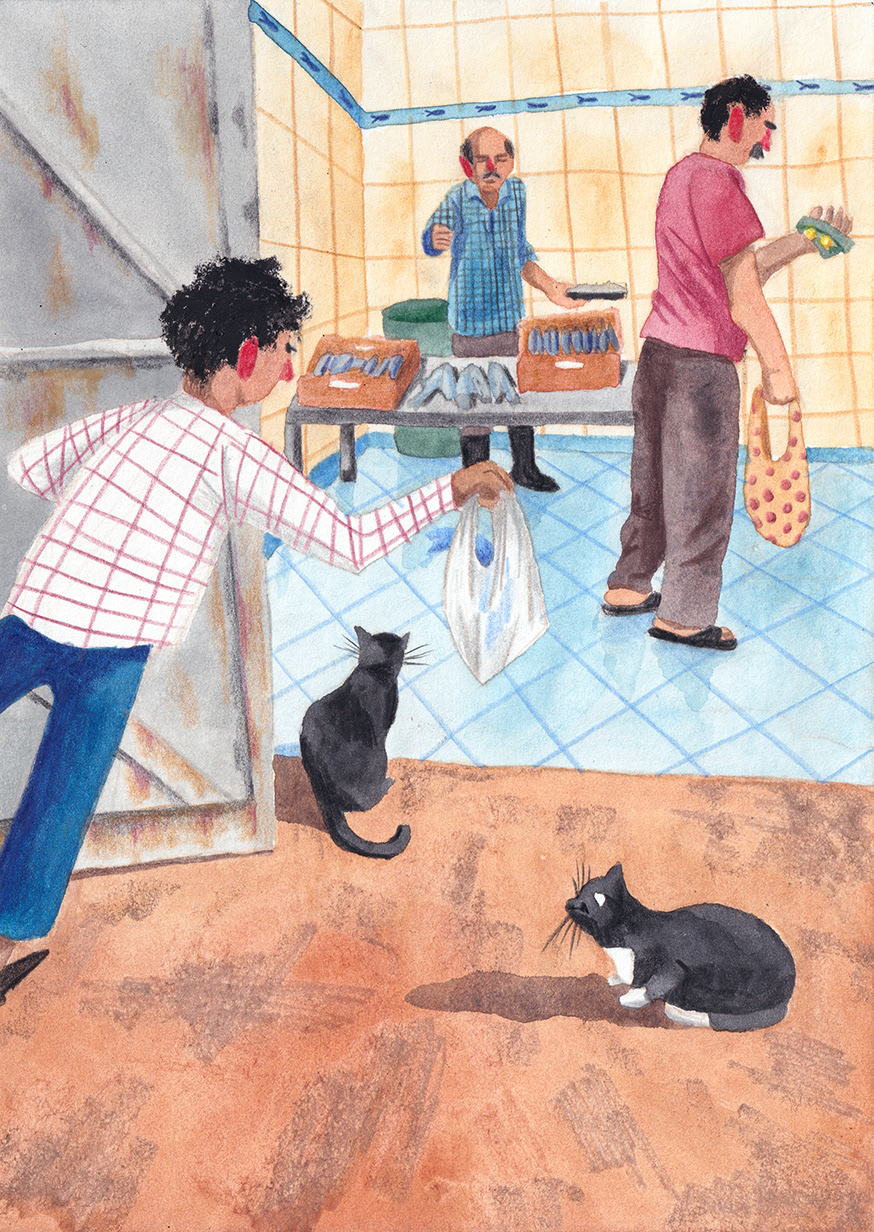 Bildfolge für den Bologna Kinderbuch-Wettbewerb