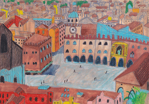 Colourful Bologna, 148 x 210mm
