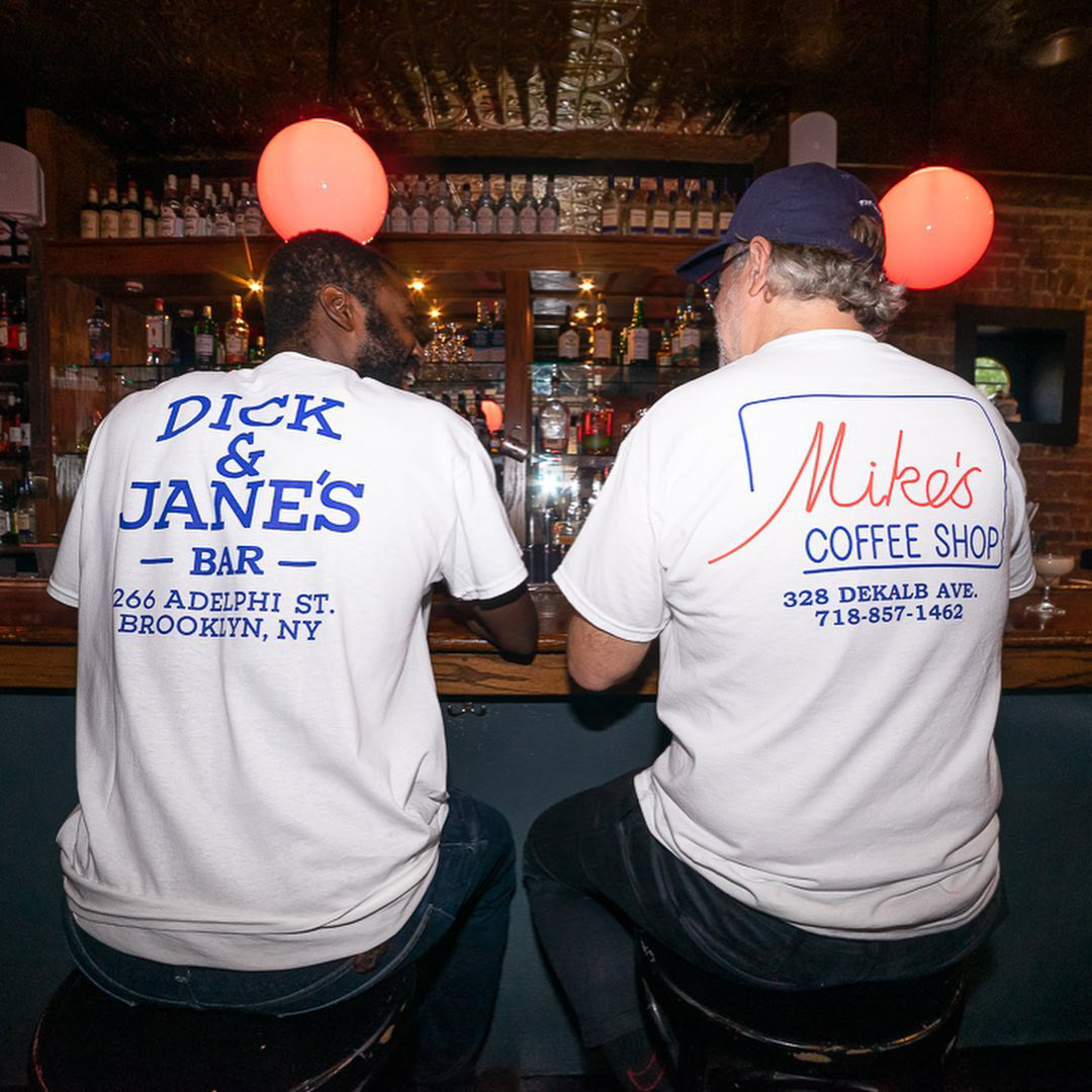 BOTH DICK & JANES x MIKES COFFEE TEES (BACK)