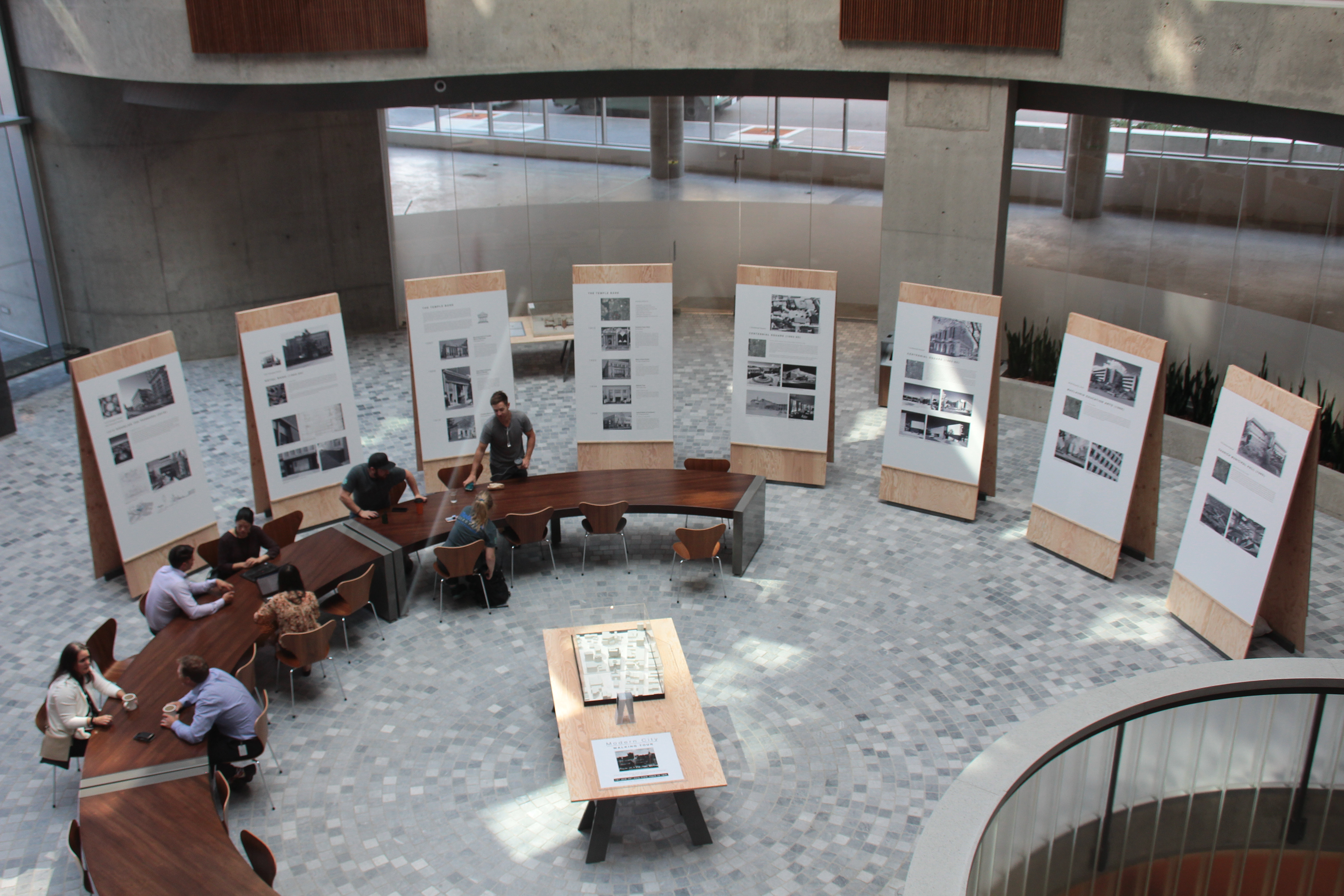 Modern City Installation - Jawl Properties Rotunda - 2019