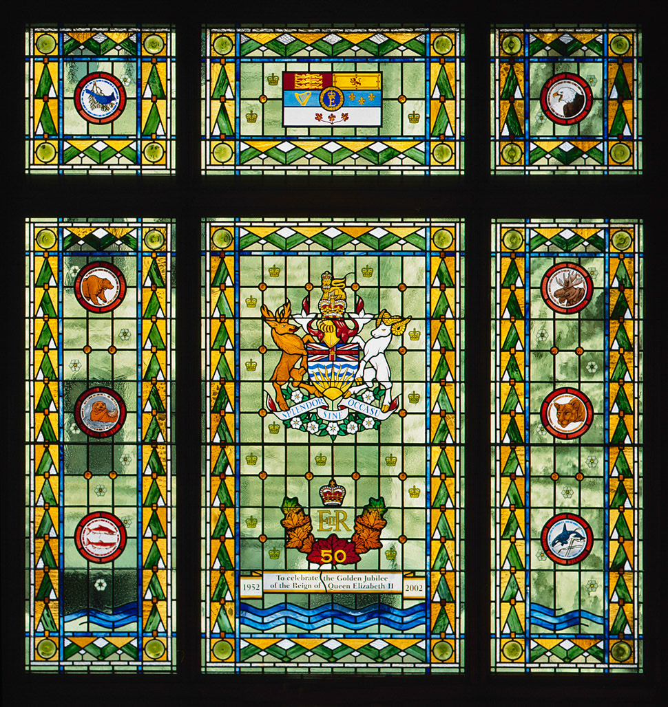 Queen Elizabeth II Commemorative Window