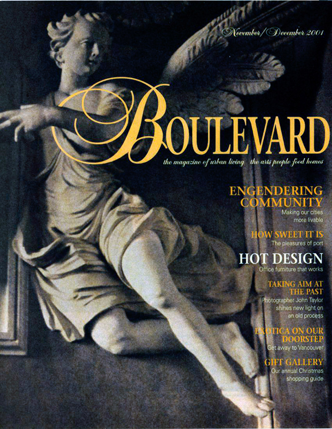 Cover + feature article J Taylor