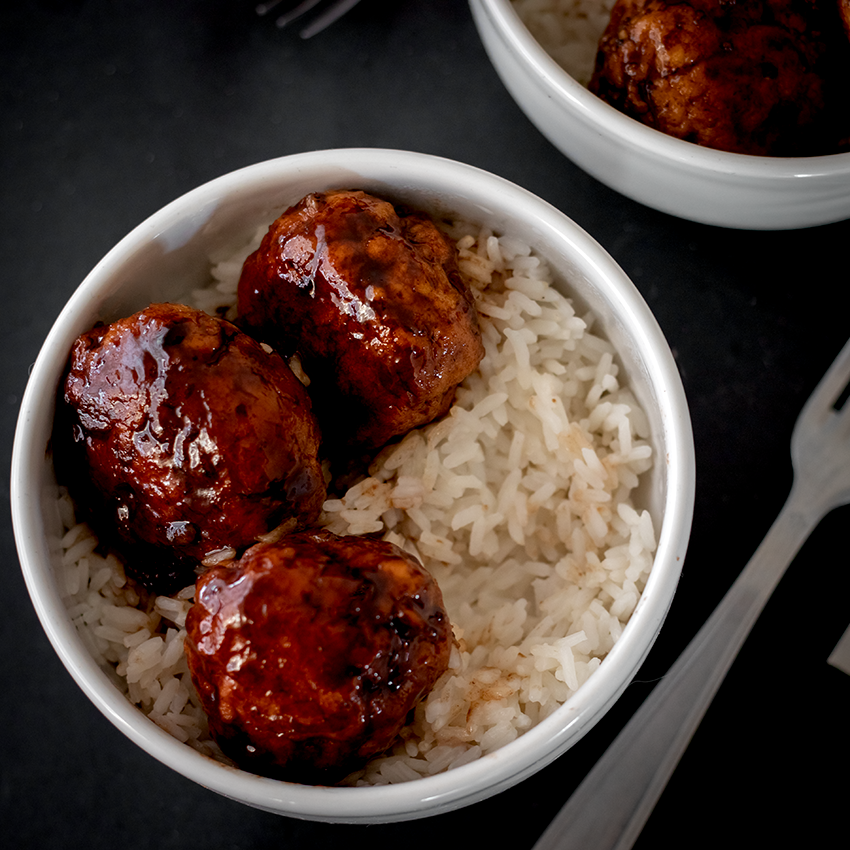Poulet au vinaigre de framboise