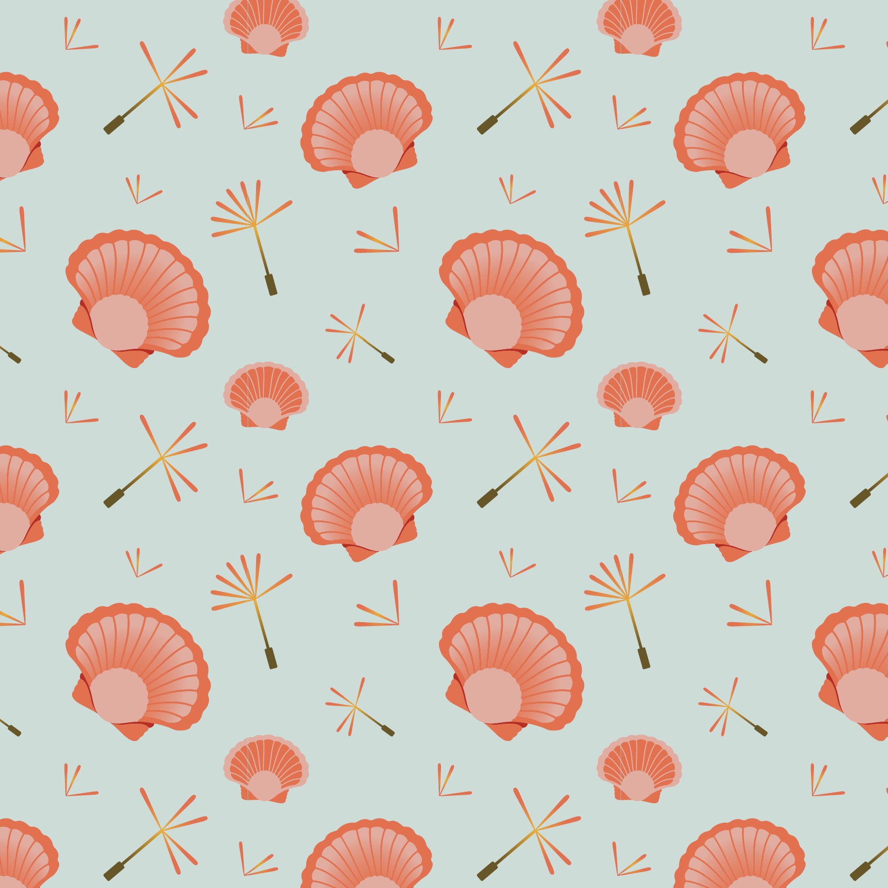 "Beach Day" Surface Design
