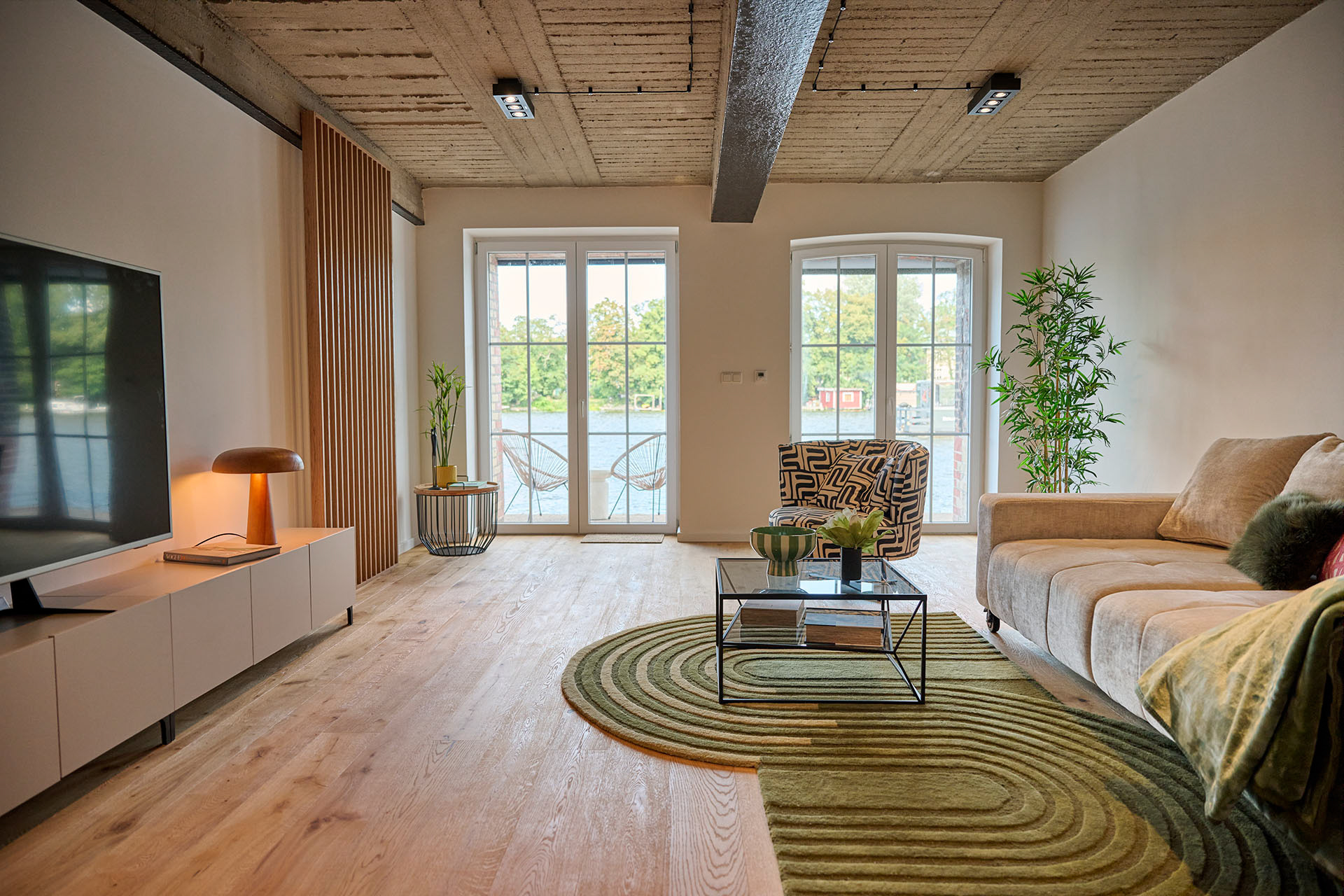 Das WOHNZIMMER im LOFT STUDIO BERLIN