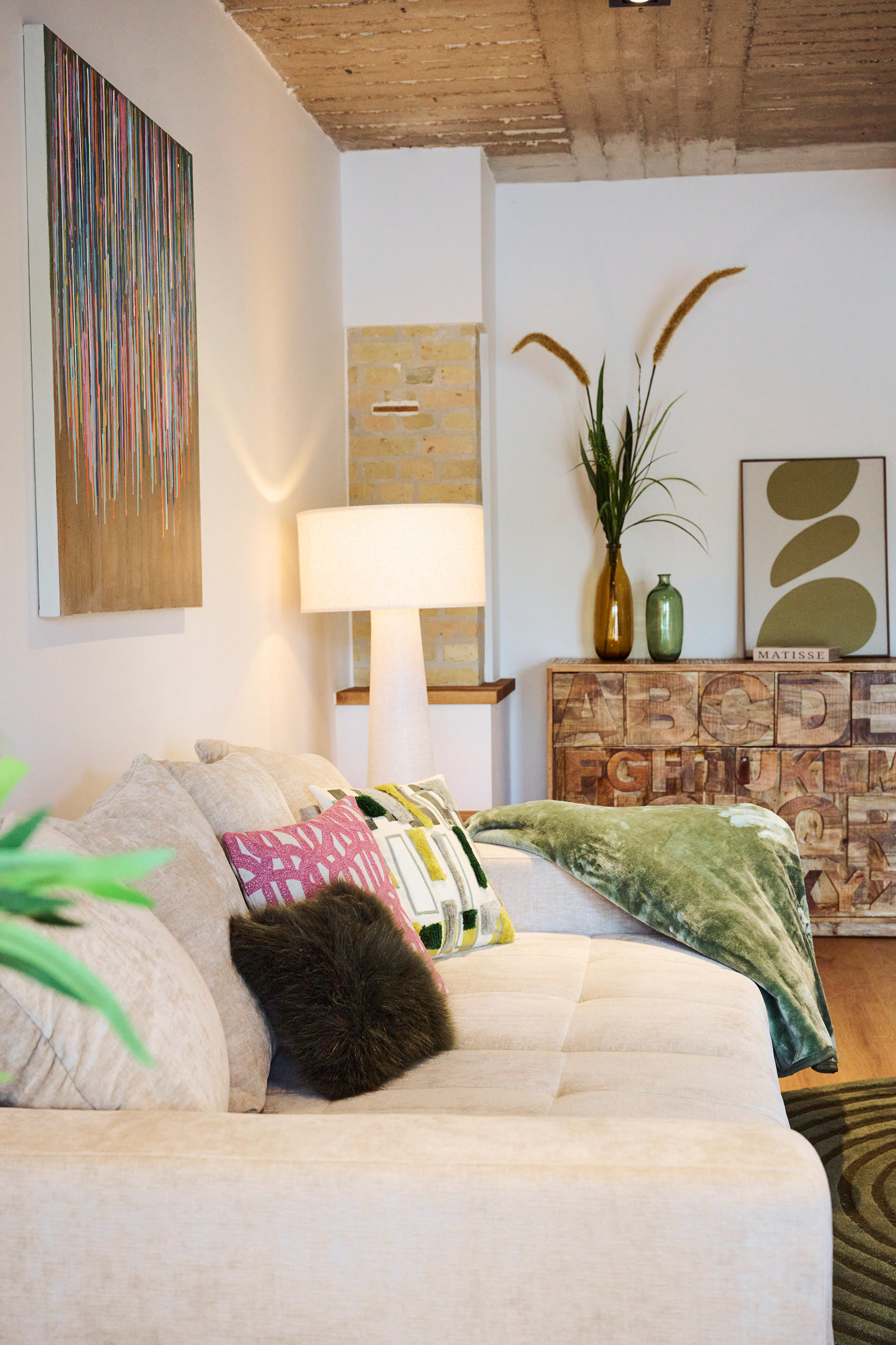 Das WOHNZIMMER im LOFT STUDIO BERLIN