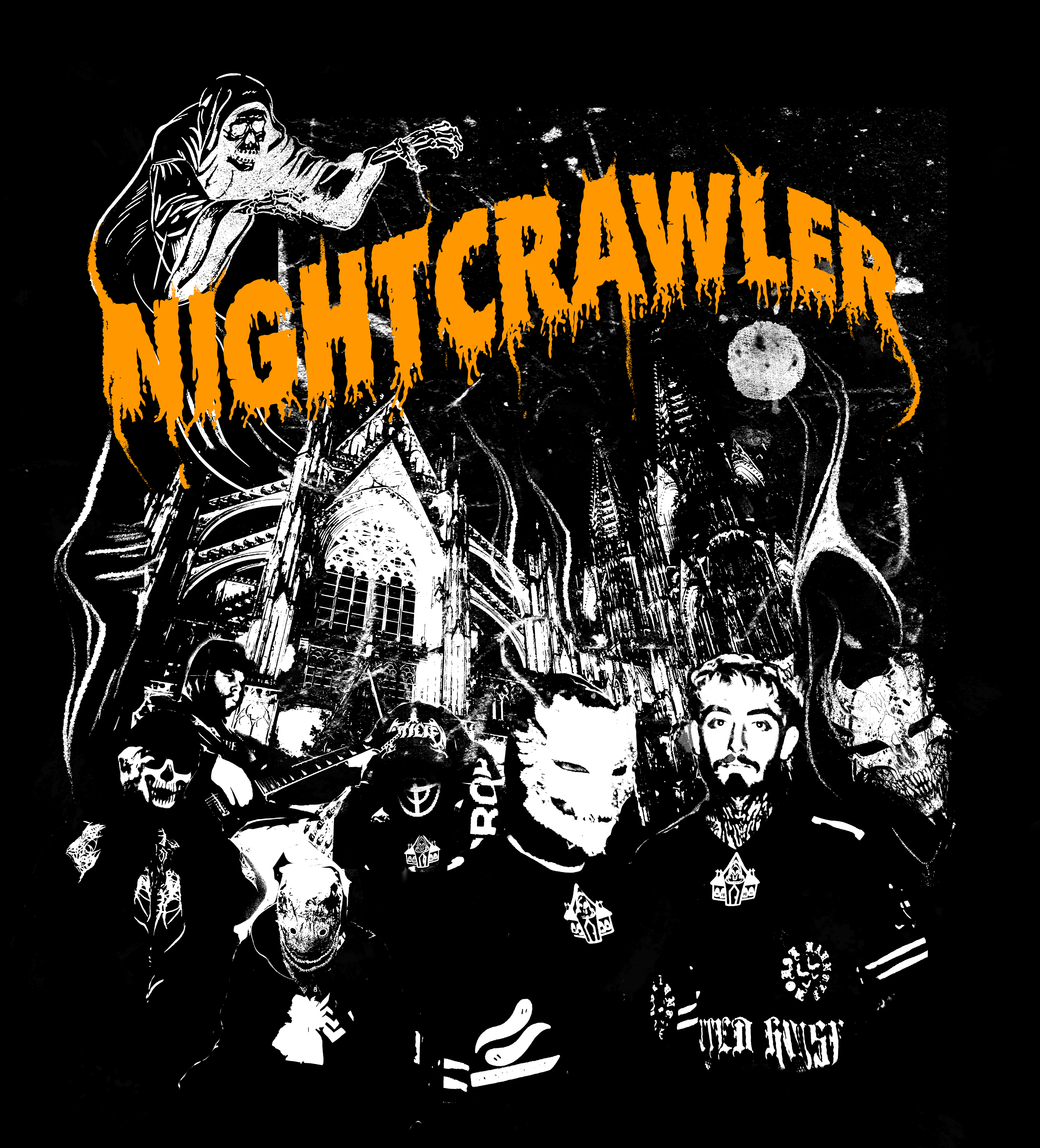 Nightcrawler VIP Tote Bag | 2025 | Photoshop, procreate | Created for Savage Ga$p