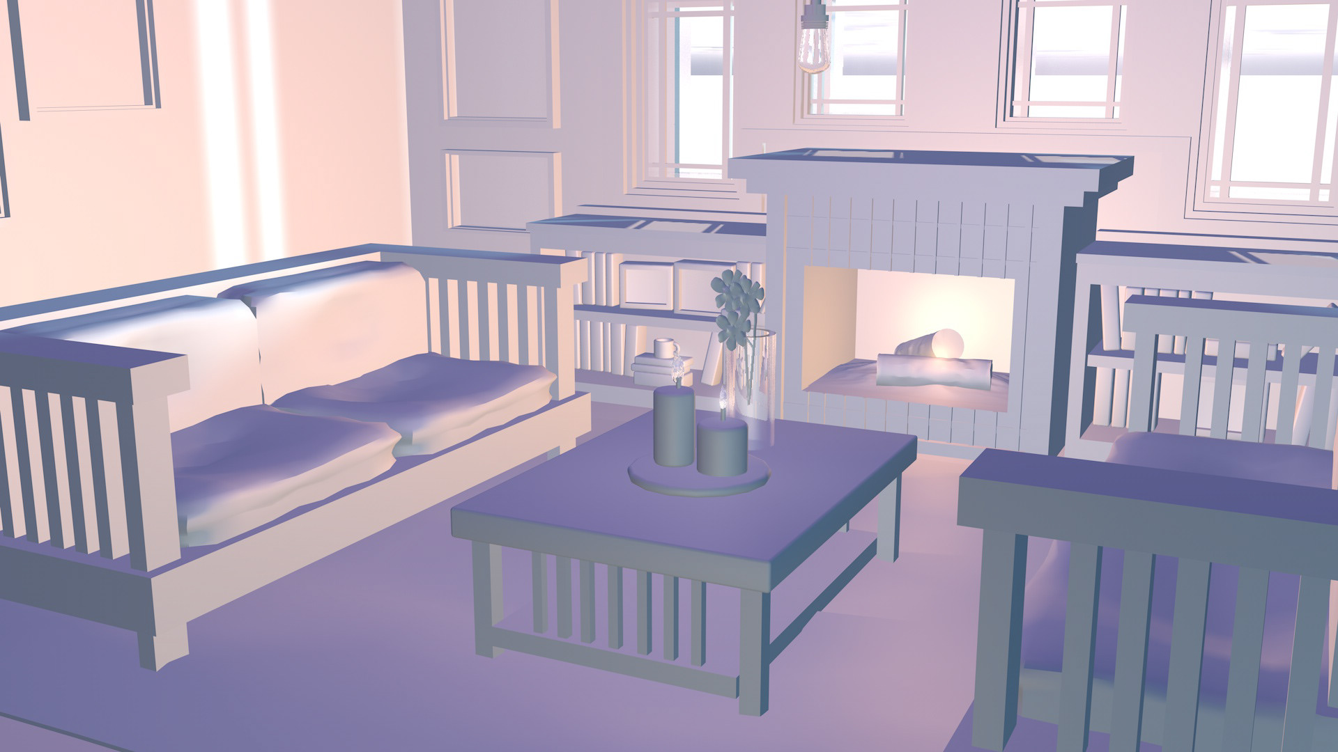 Living Room | 2022 | Cinema 4D