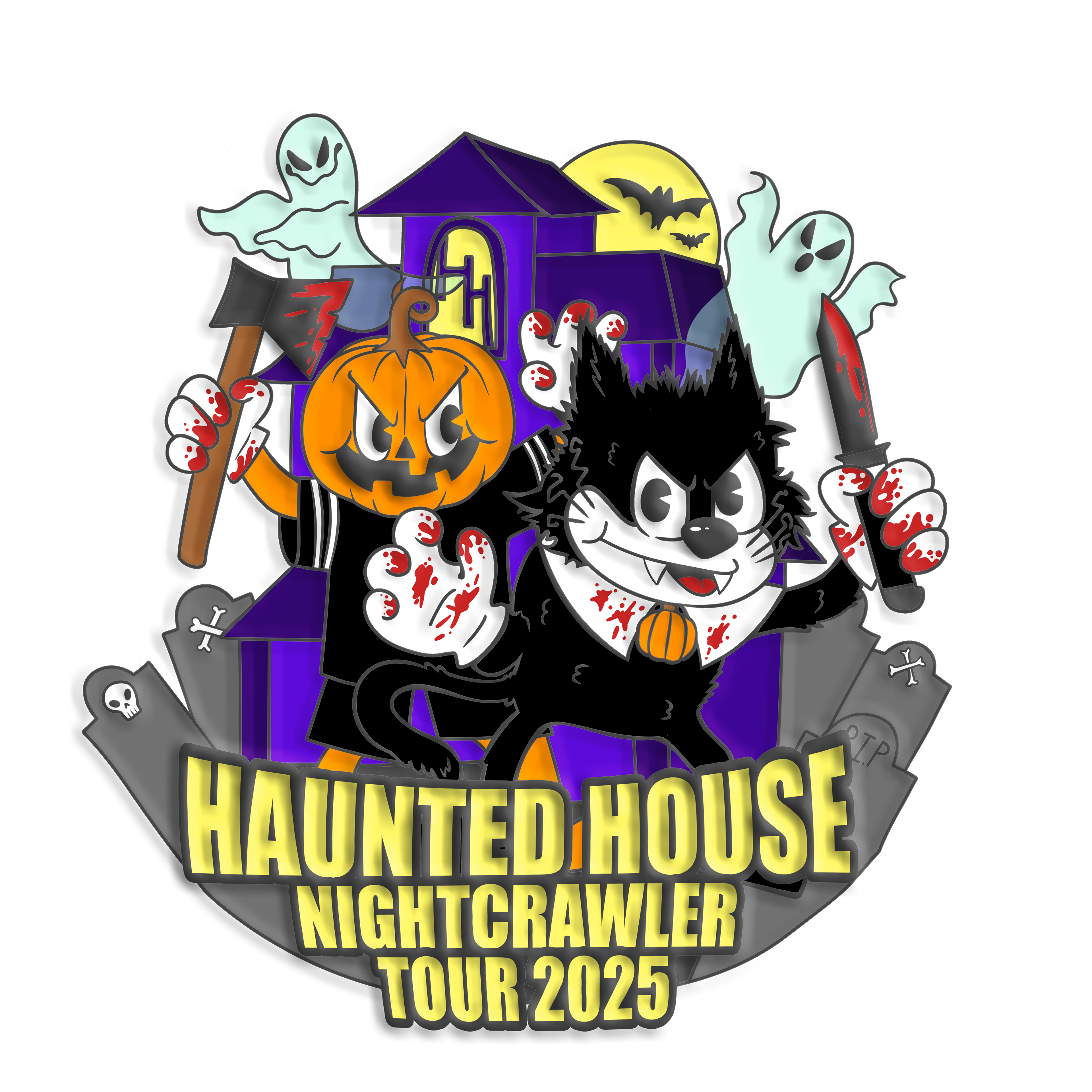 Enamel Pin | 2025 | Procreate, Photoshop