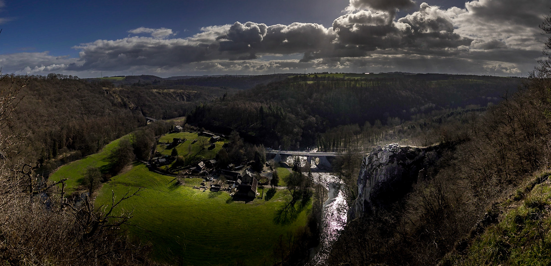 The view over Aiguilles de Chaleux