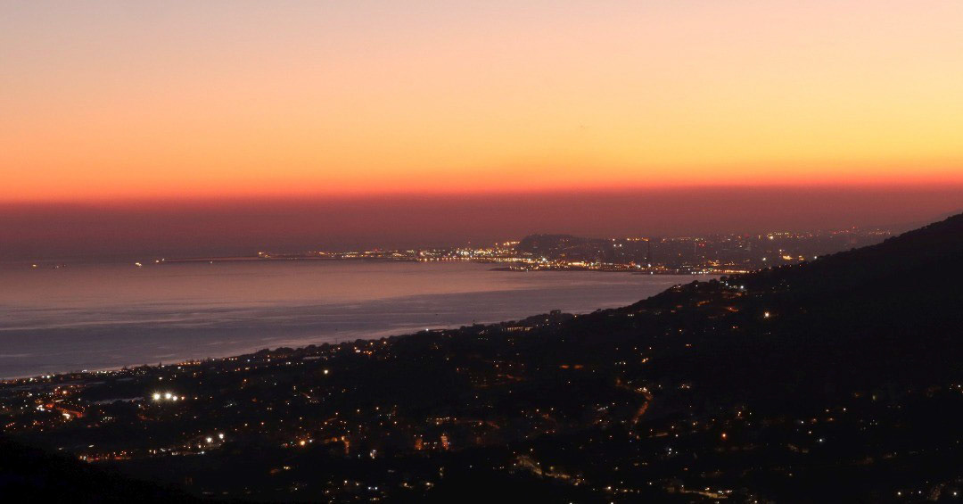 El Maresme i el Barcelonès (des del Castell de Burriac)