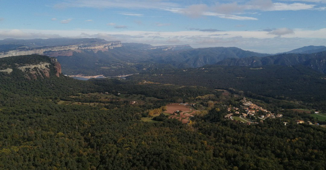 Vilanova de Sau (des del Salt de la Minyona)