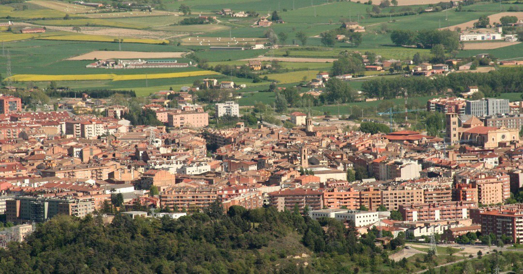 Vic (des de la Creu de Gurb)