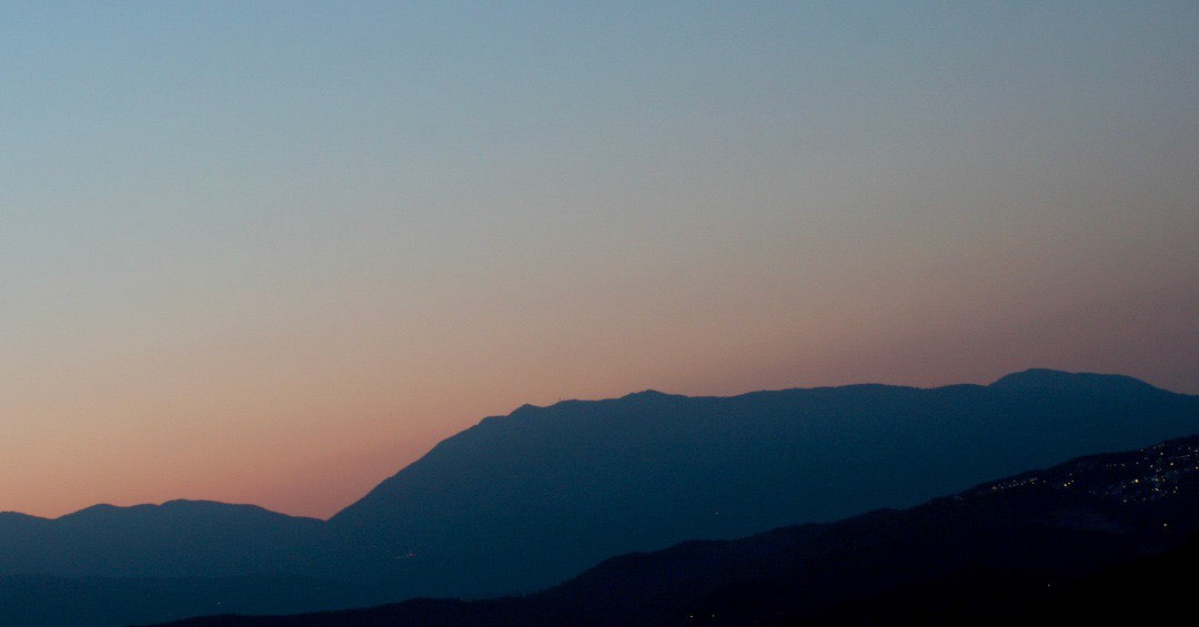 Turó de l'Home (des del Castell de Burriac)