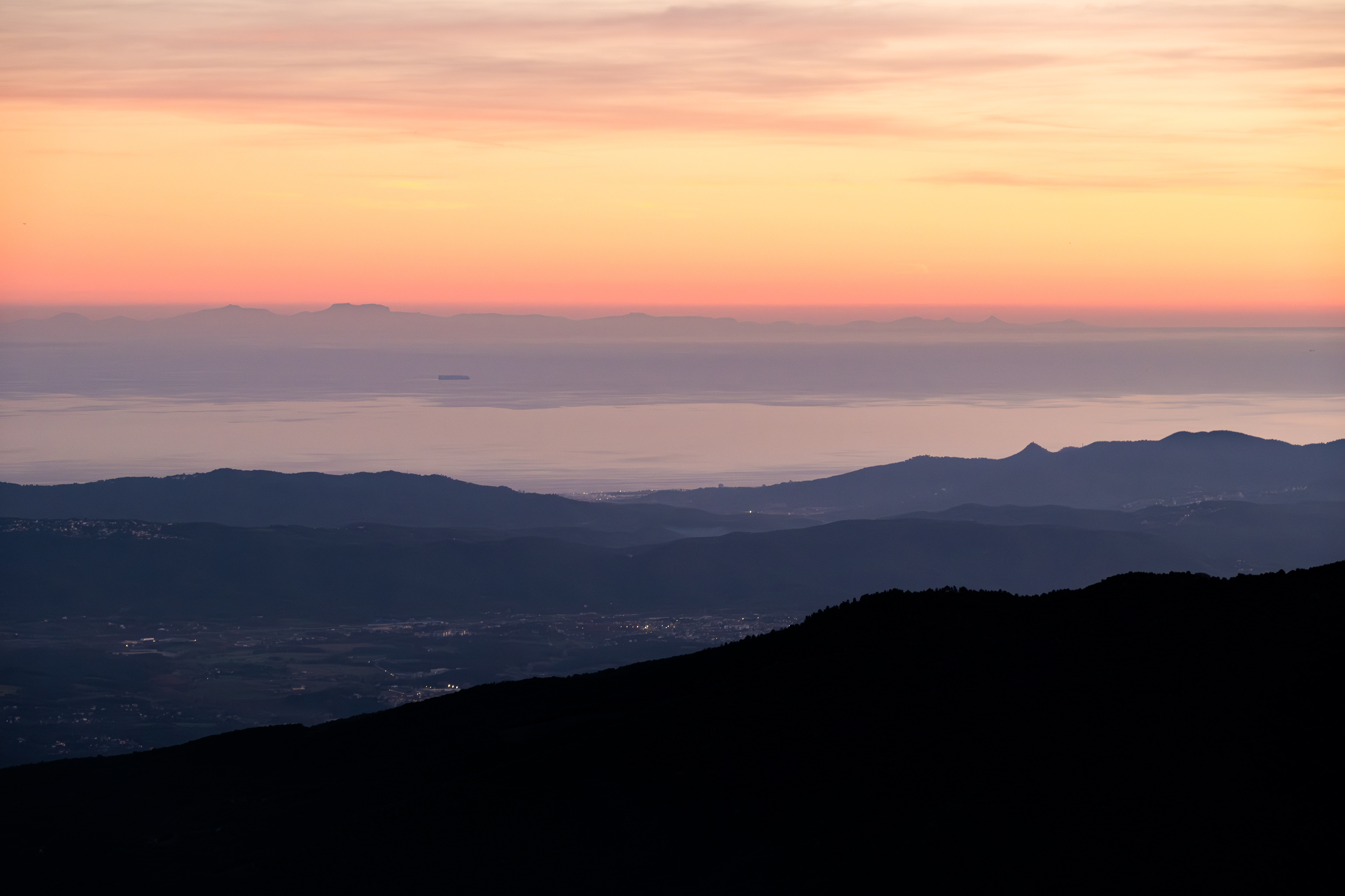 Serra de Tramuntana (des del Matagalls)