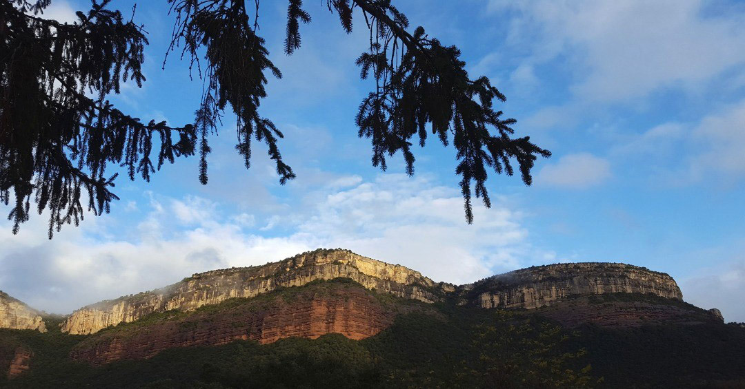 Cingles de Tavertet (des de Vilanova de Sau)
