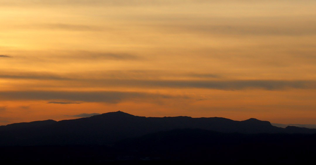 La Mola (des del Turó de Mataró)