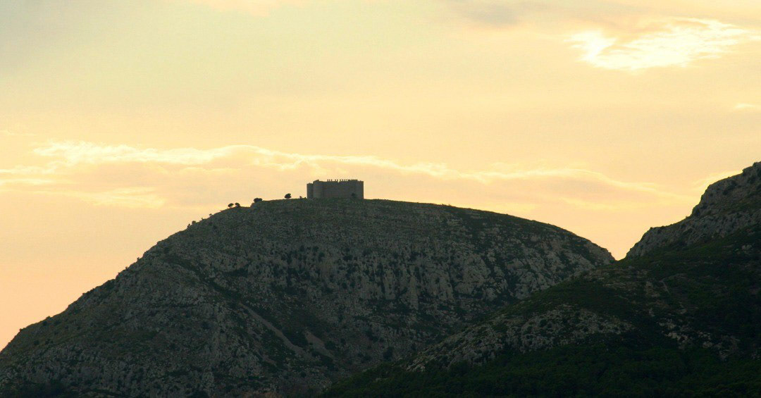 Castell de Montgrí (des de l'Estartit)