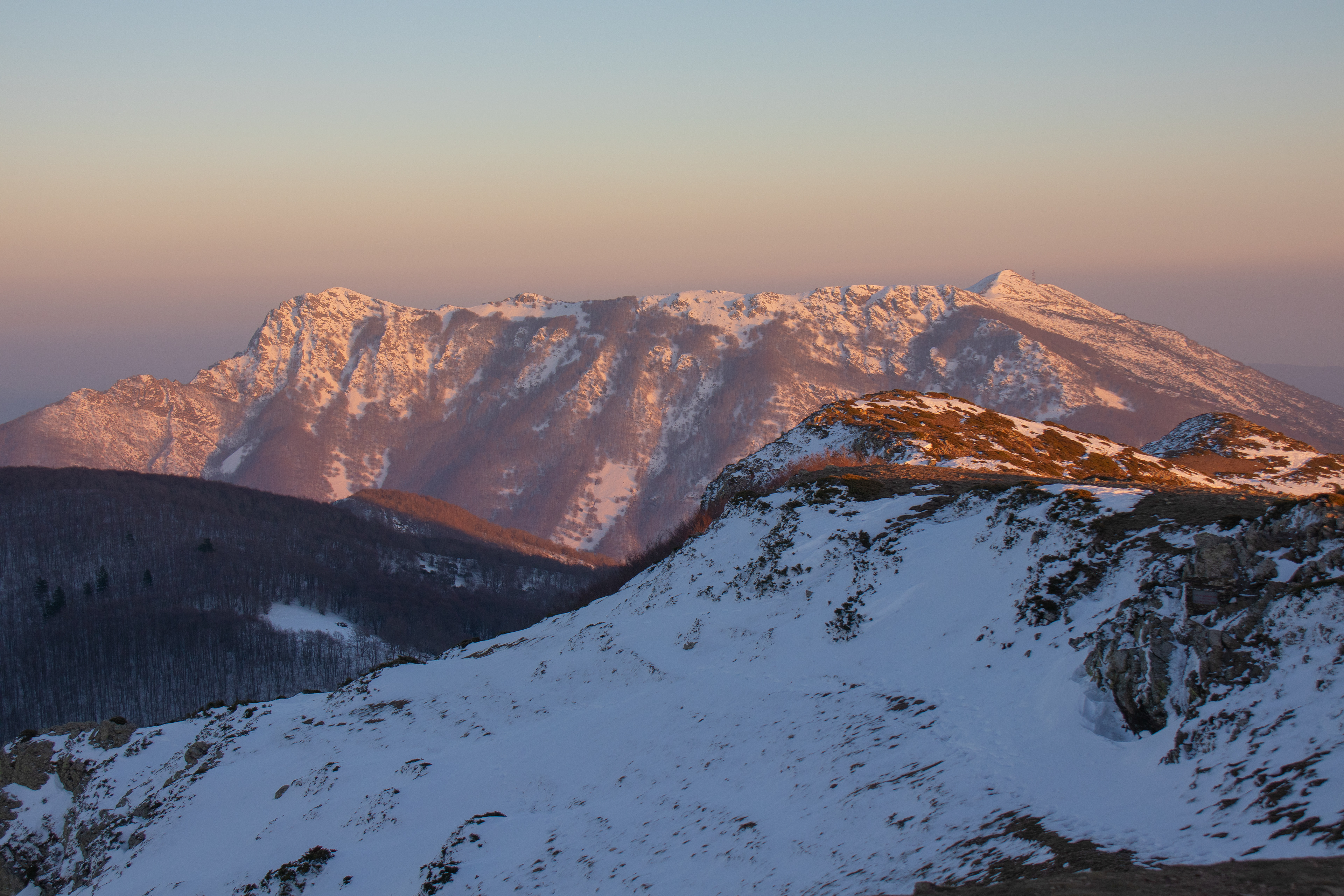Les Agudes i el Turó de l'Home (des del Matagalls)