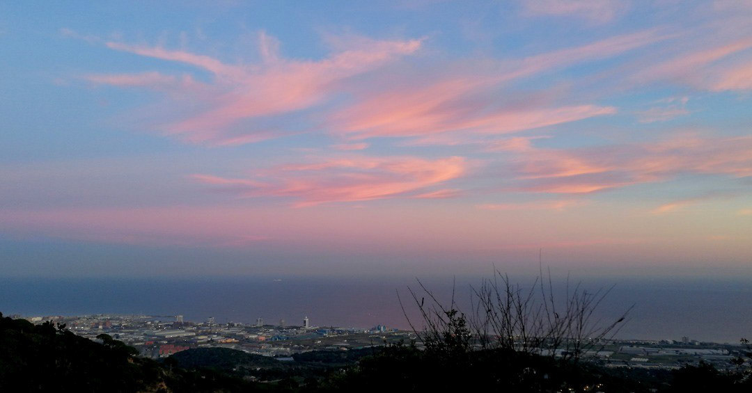 Mataró (des del Castell de Burriac)