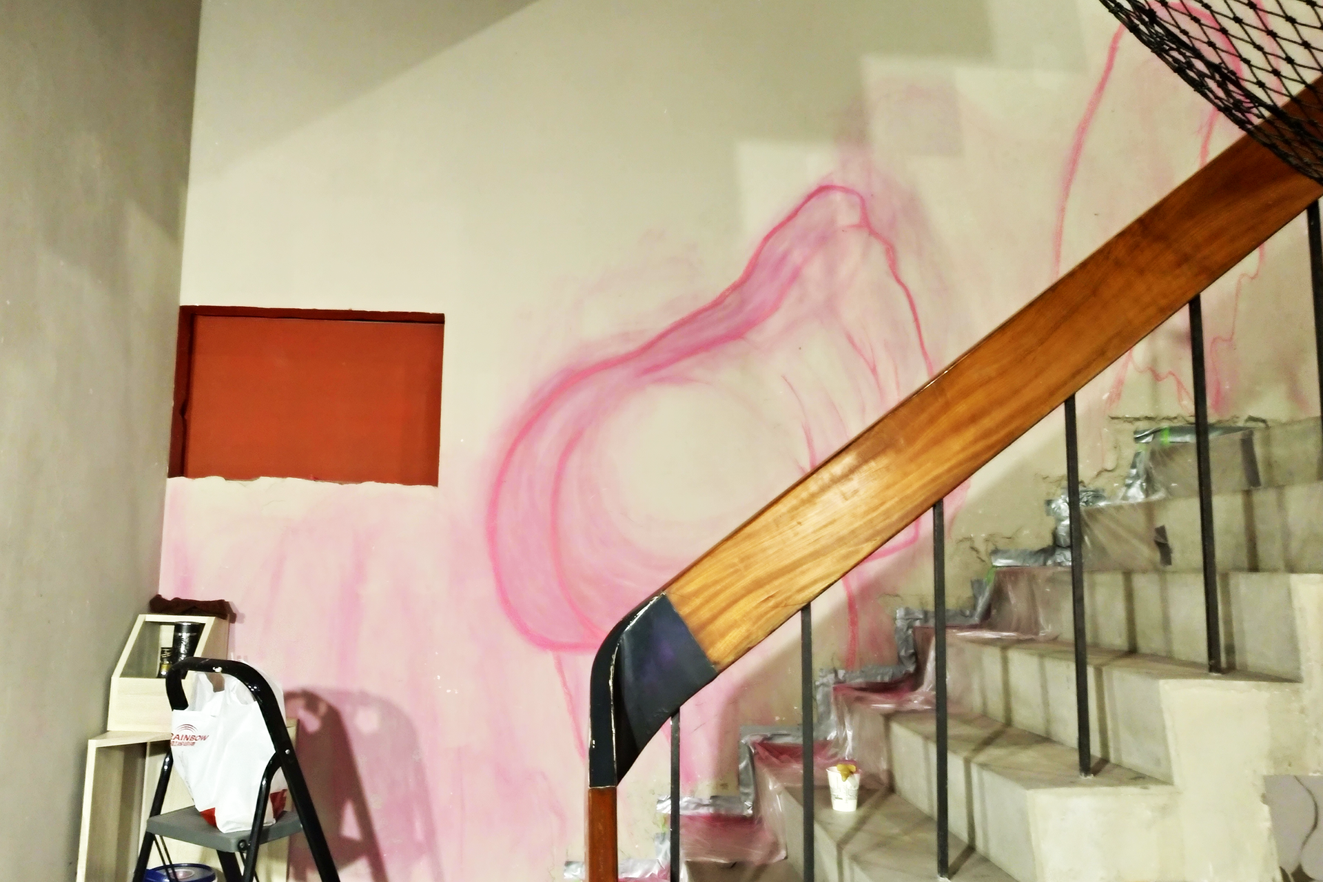 Sketches on the wall