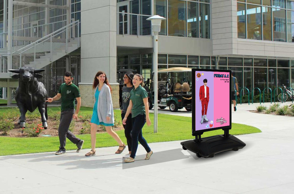 Print ads on certain nights would be place to create excitement