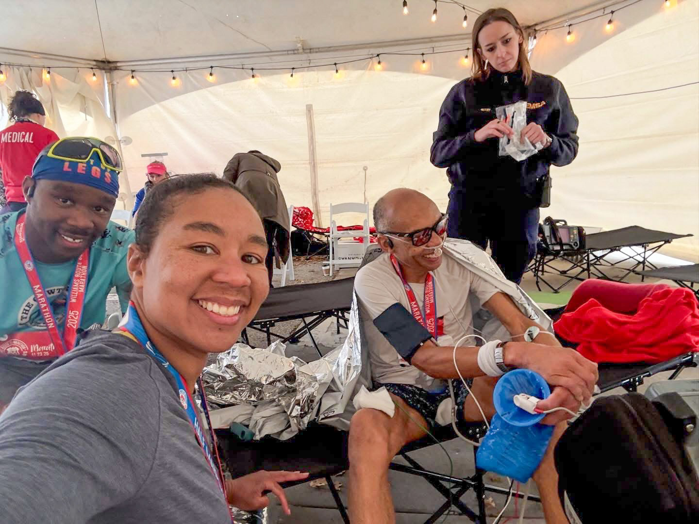 Route 66 Marathon - the aftermath of age group first place with 4hr 23min time