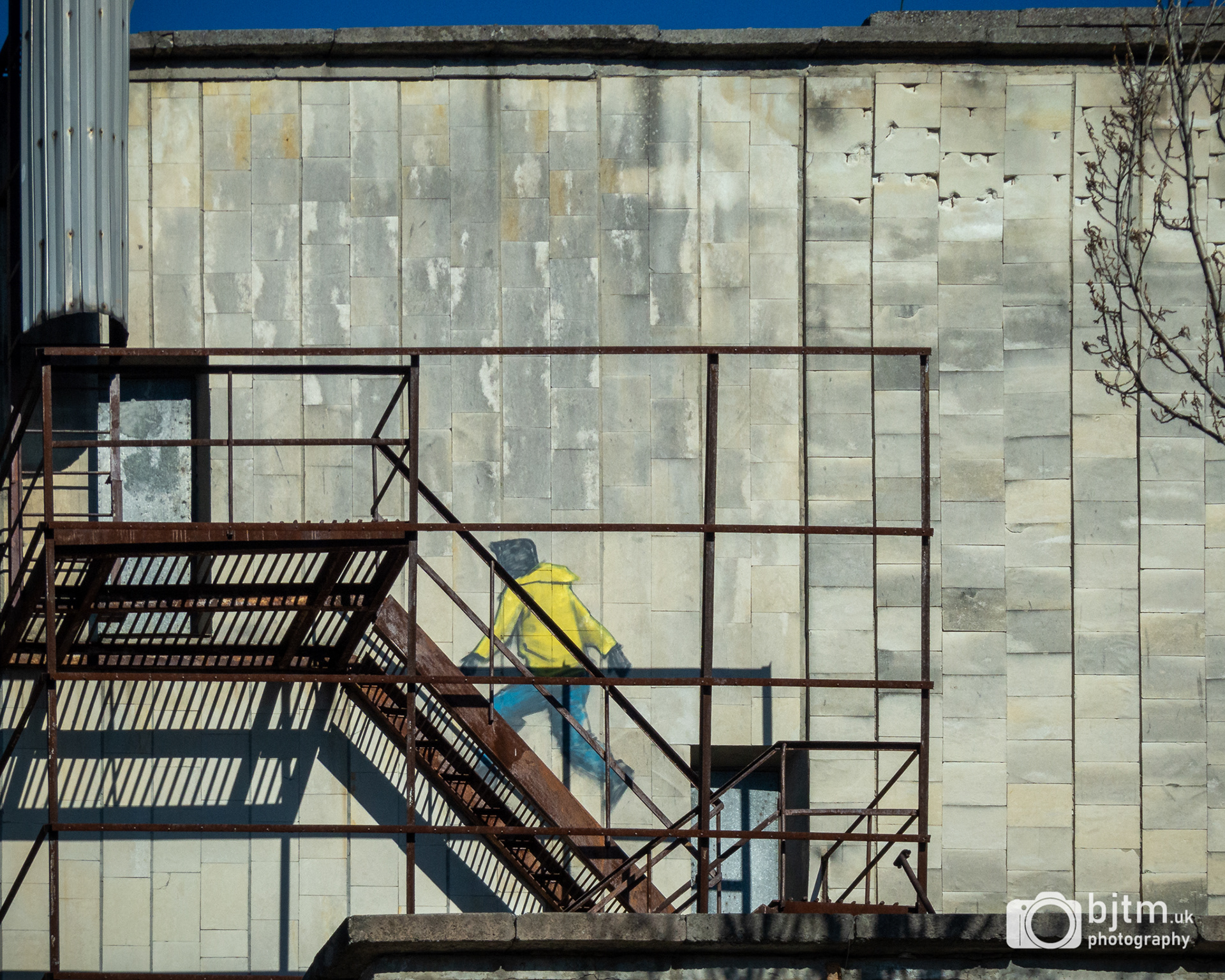 Graffiti on the roof