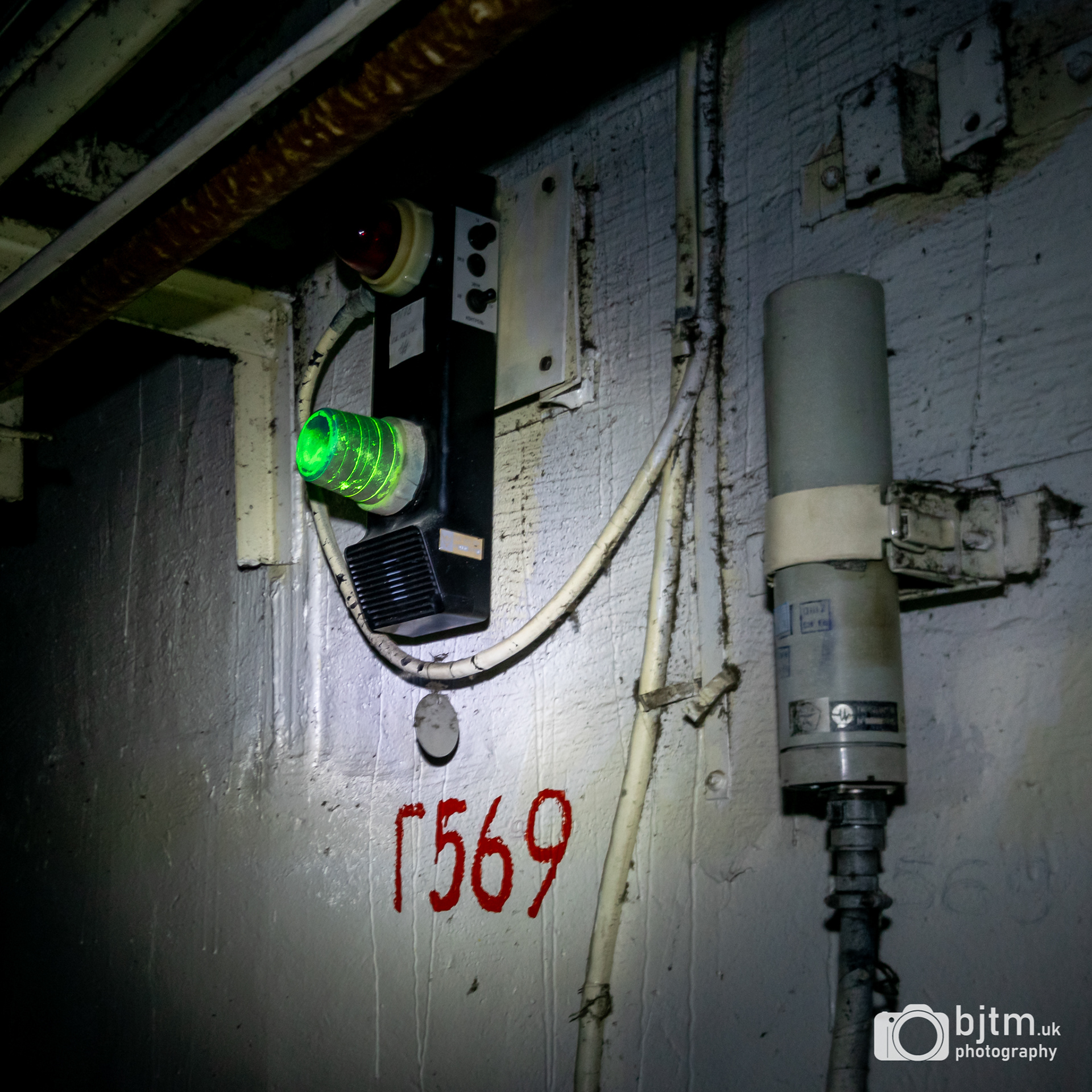 A warning light still illuminated