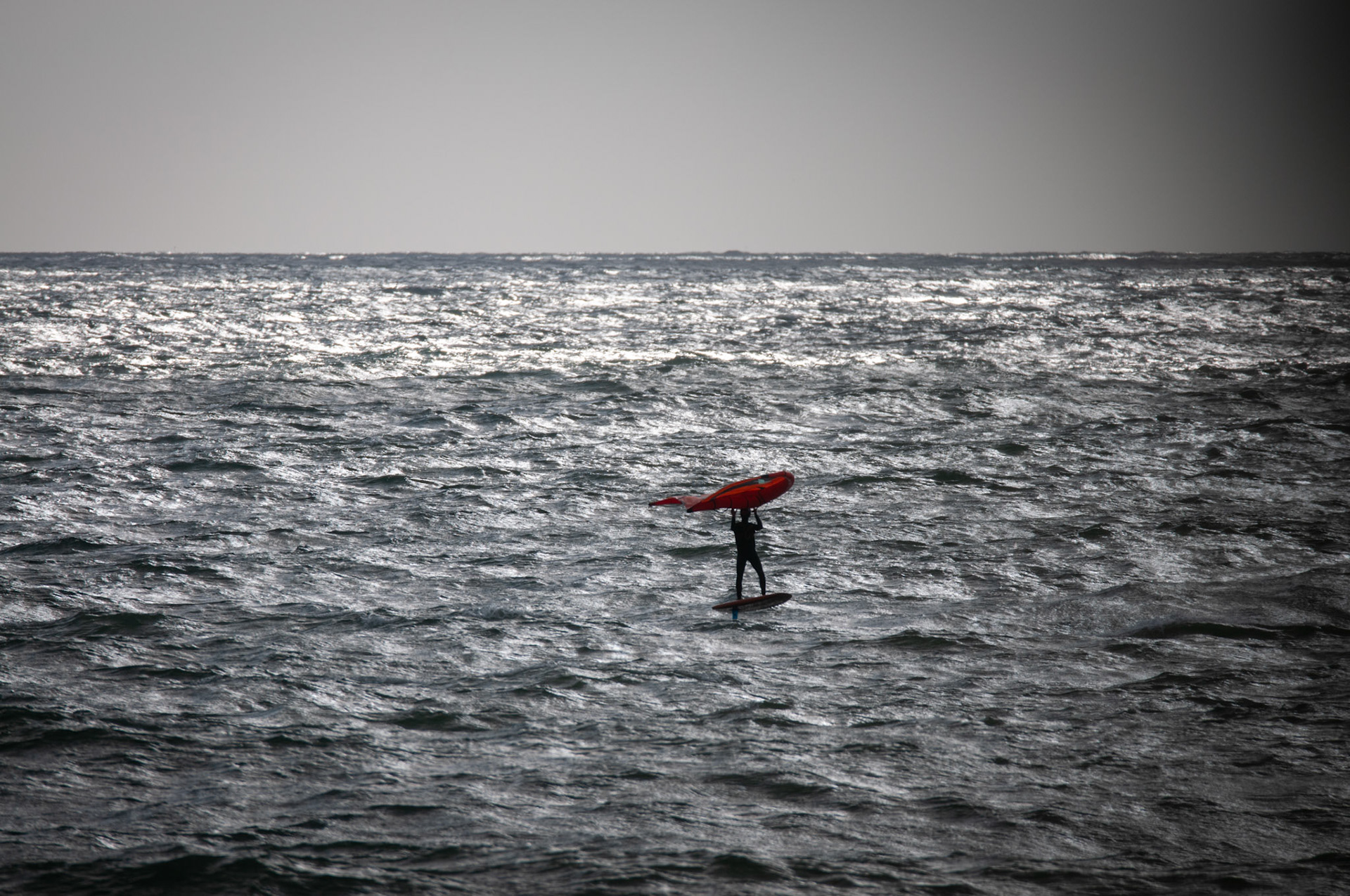 Kite surfer - Näsbokrok, Halland